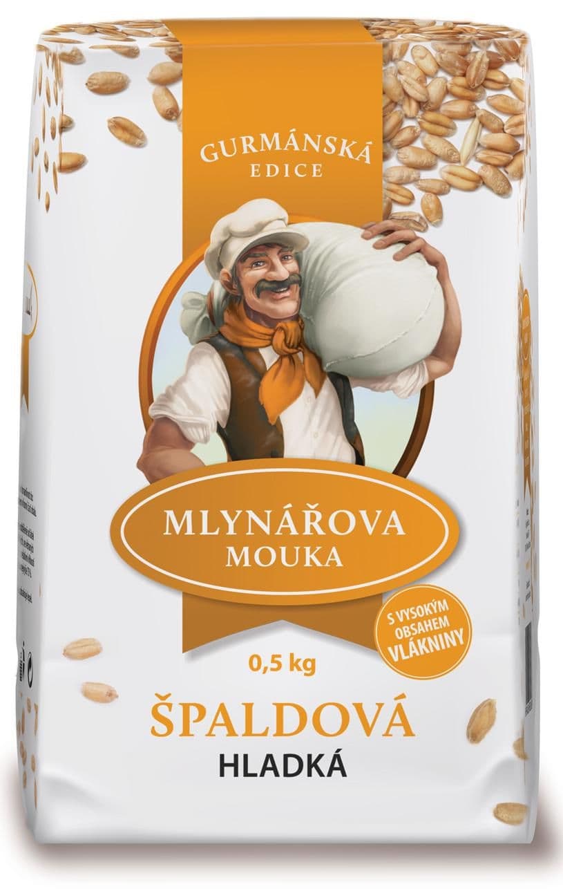 Mlynářova mouka Špaldová mouka hladká 500g