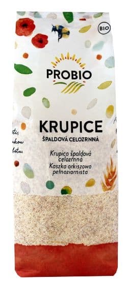 Probio Krupice špaldová BIO celozrnná 400 g