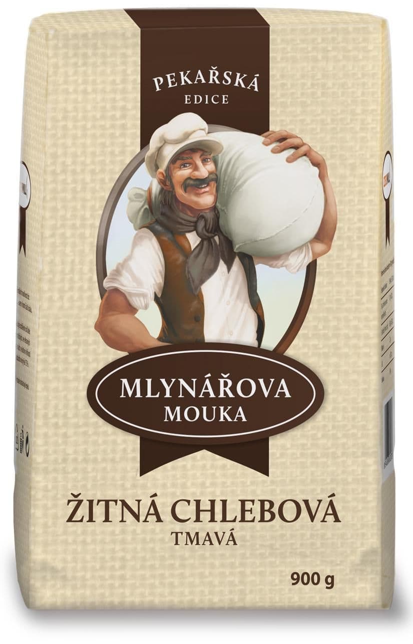 Mlynářova mouka Žitná mouka chlebová tmavá 900 g