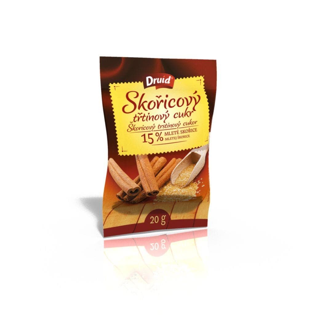 Druid Skořicový třtinový cukr 20 g