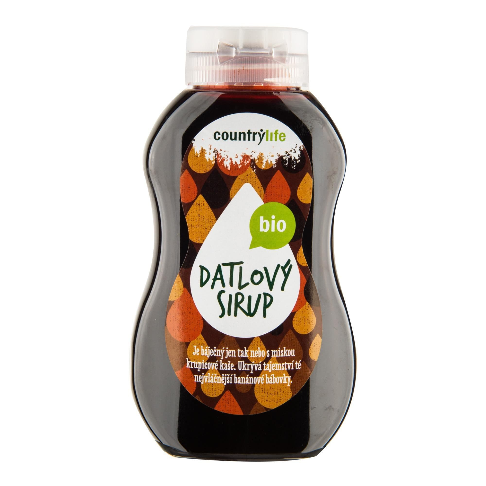 Country life BIO Sirup datlový 250 ml