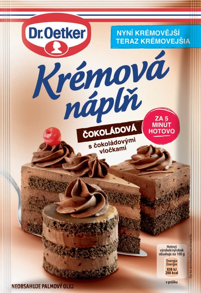 Dr. Oetker Krémová náplň čoko 80 g