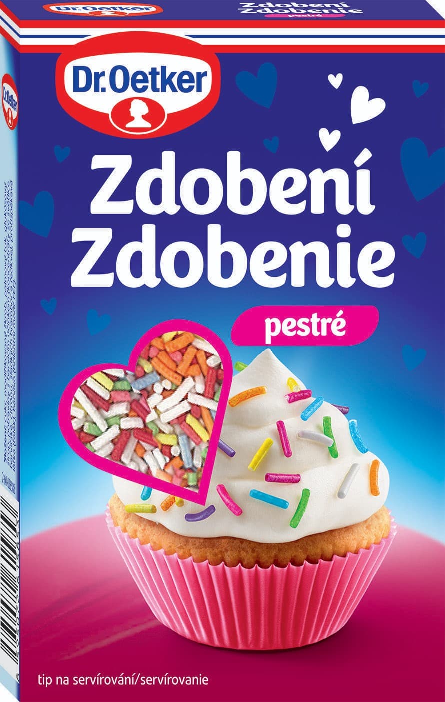 Dr. Oetker Zdobení pestré 80 g