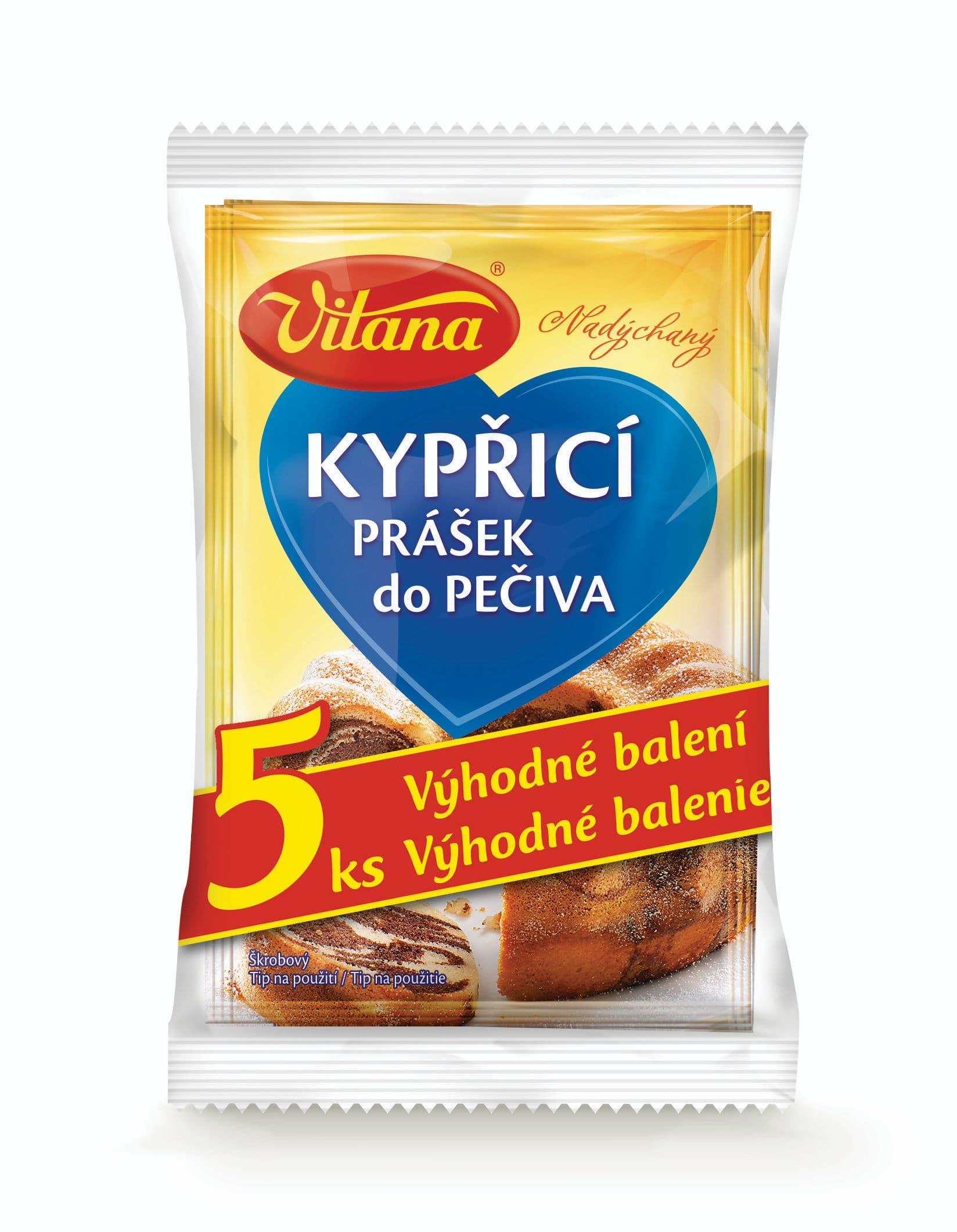 Vitana Kypřící prášek do pečiva 5x65 g