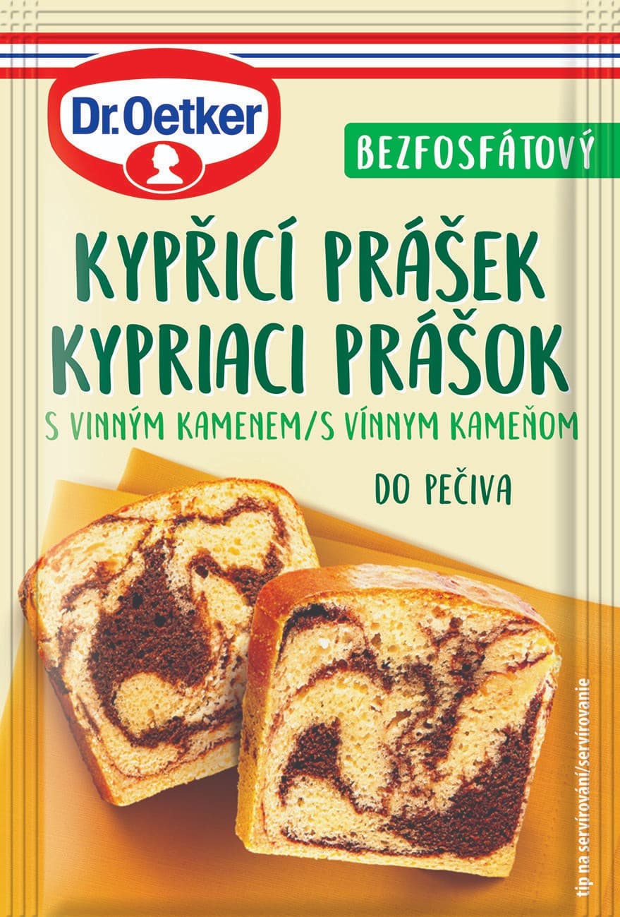 Dr. Oetker Kypřicí prášek s vinným kamenem 15 g