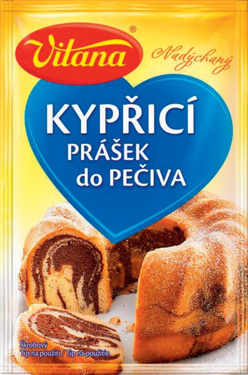 Vitana Kypřicí prášek do pečiva 13 g
