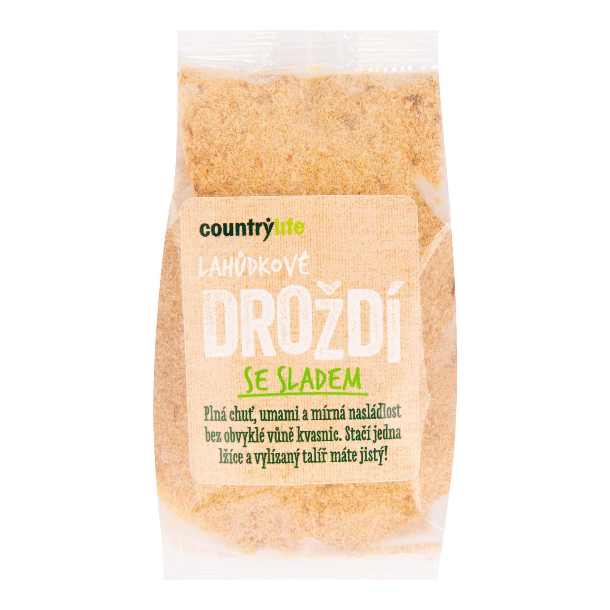 Country Life Droždí lahůdkové se sladem 150 g