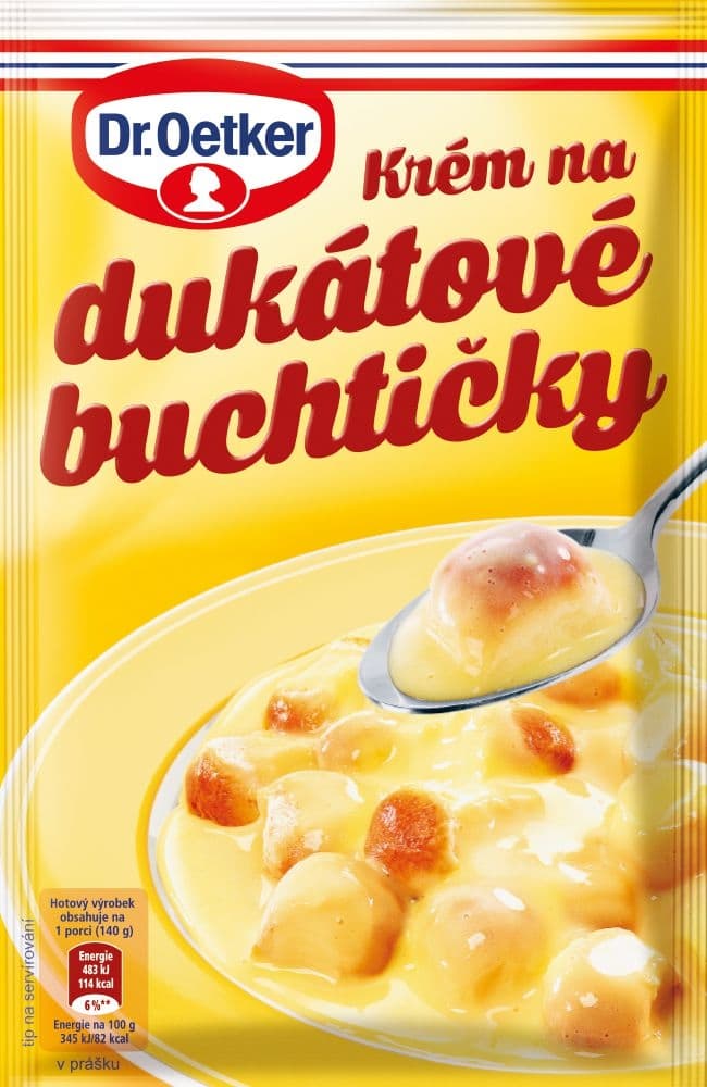 Dr. Oetker Krém na dukátové buchtičky 30g