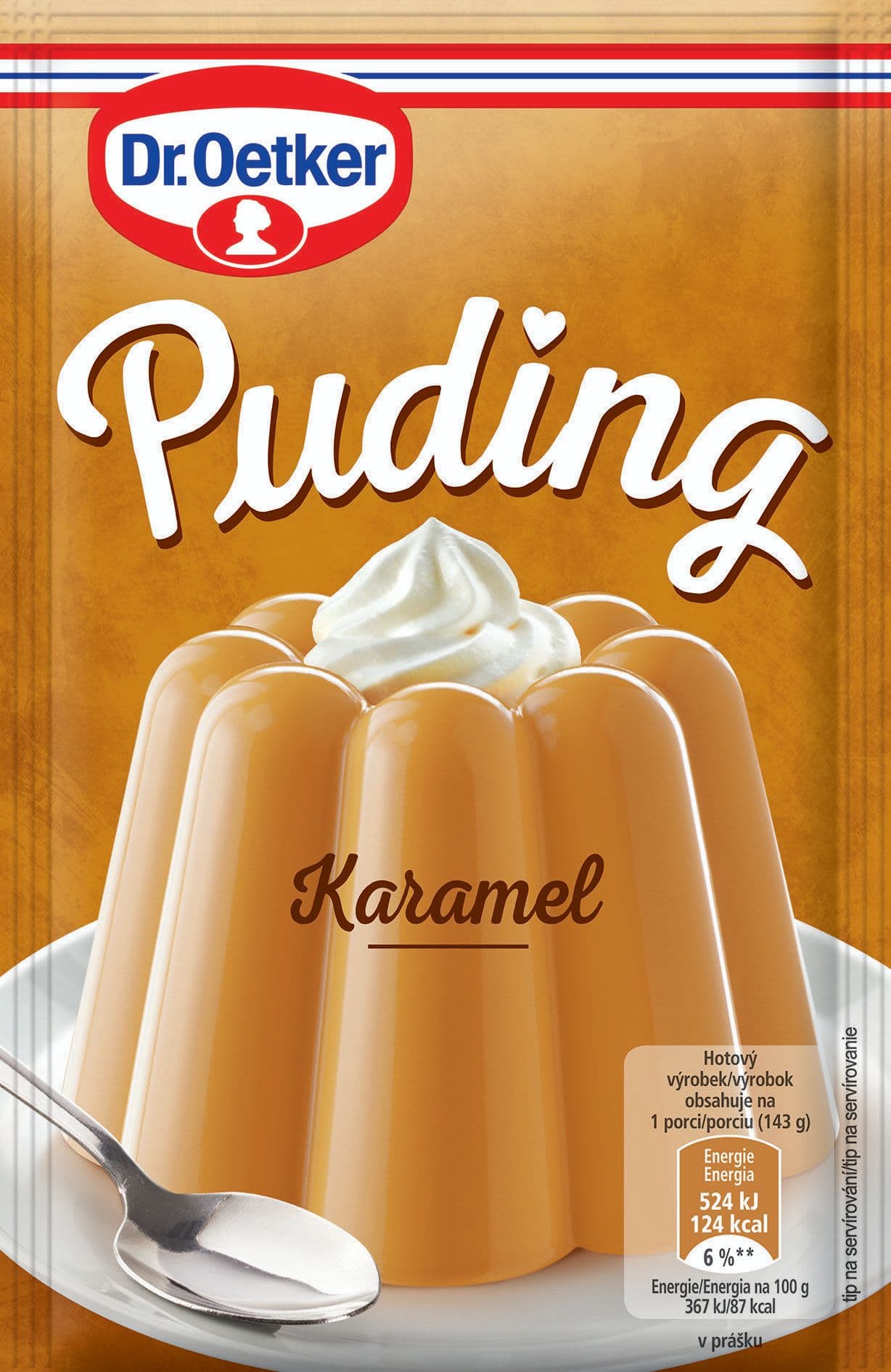 Dr. Oetker Puding příchuť karamel 41g
