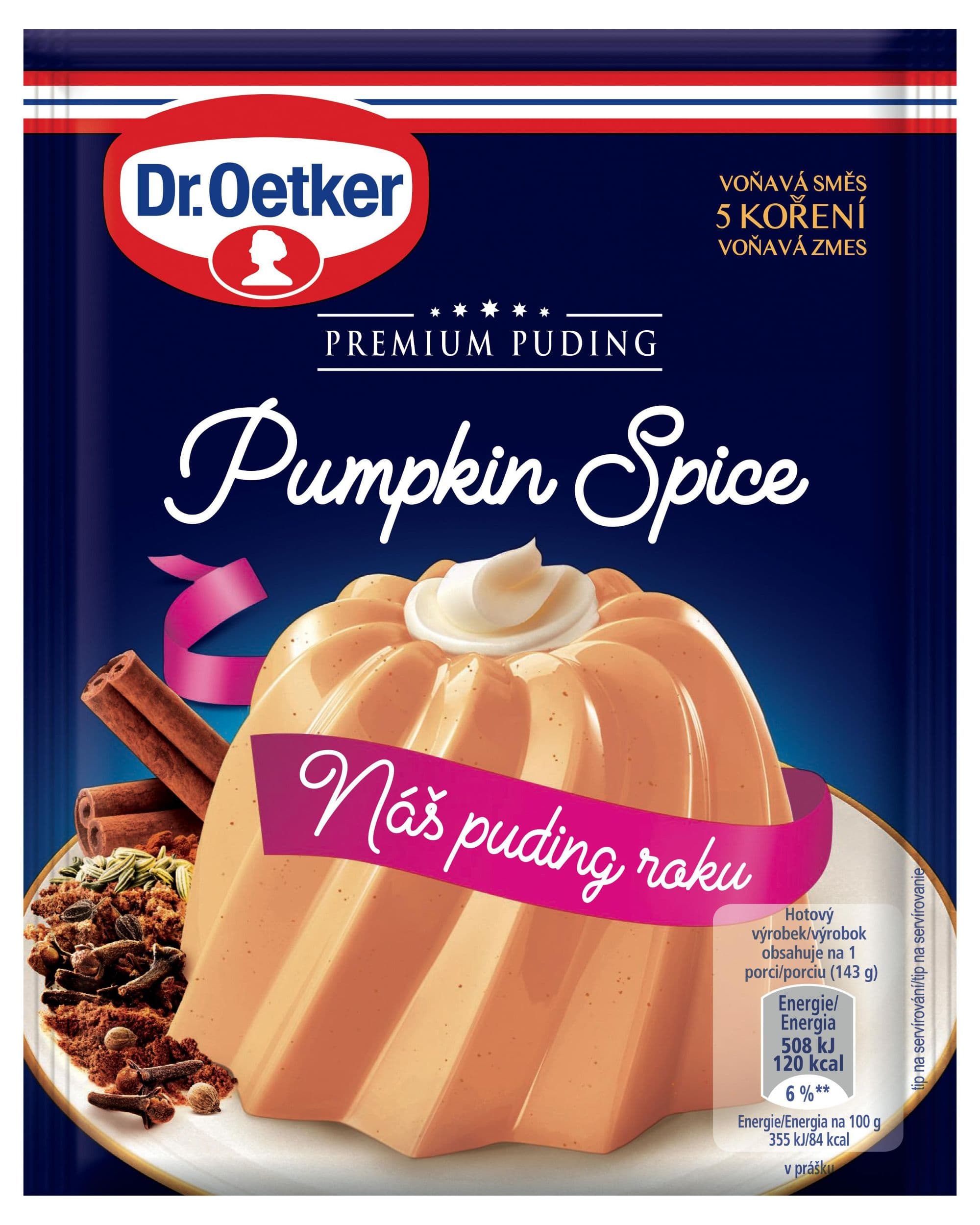 Dr. Oetker Premium puding pumpkin spice 40g