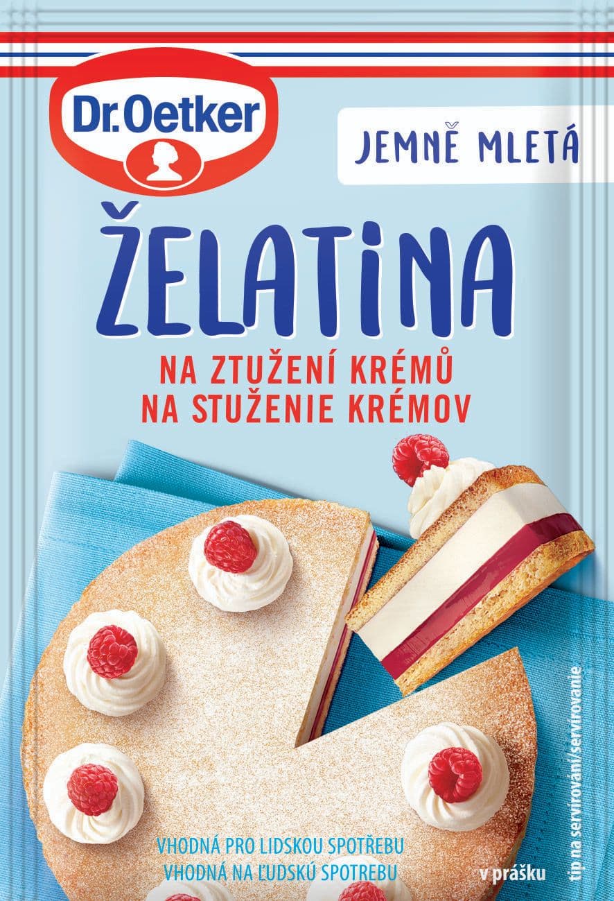 Dr. Oetker Želatina na ztužení krémů 20 g