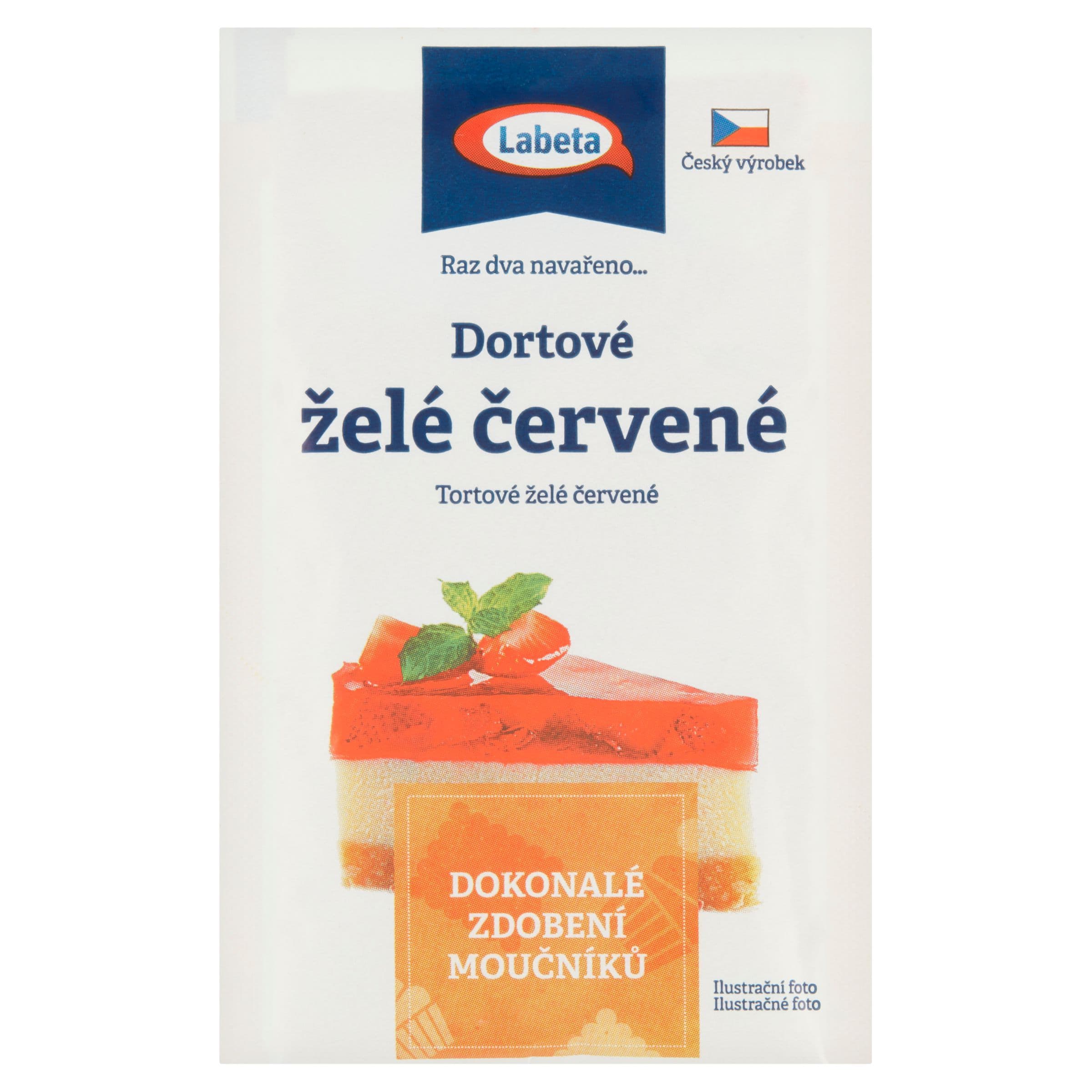 Labeta Dortové želé červené 10 g