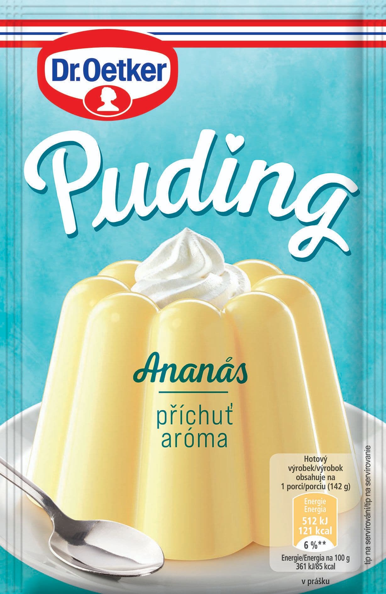 Dr.Oetker Puding příchuť  ananas 38g