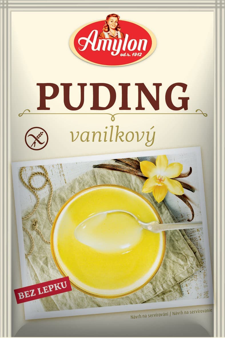 Amylon Puding vanilkový bez lepku 40 g
