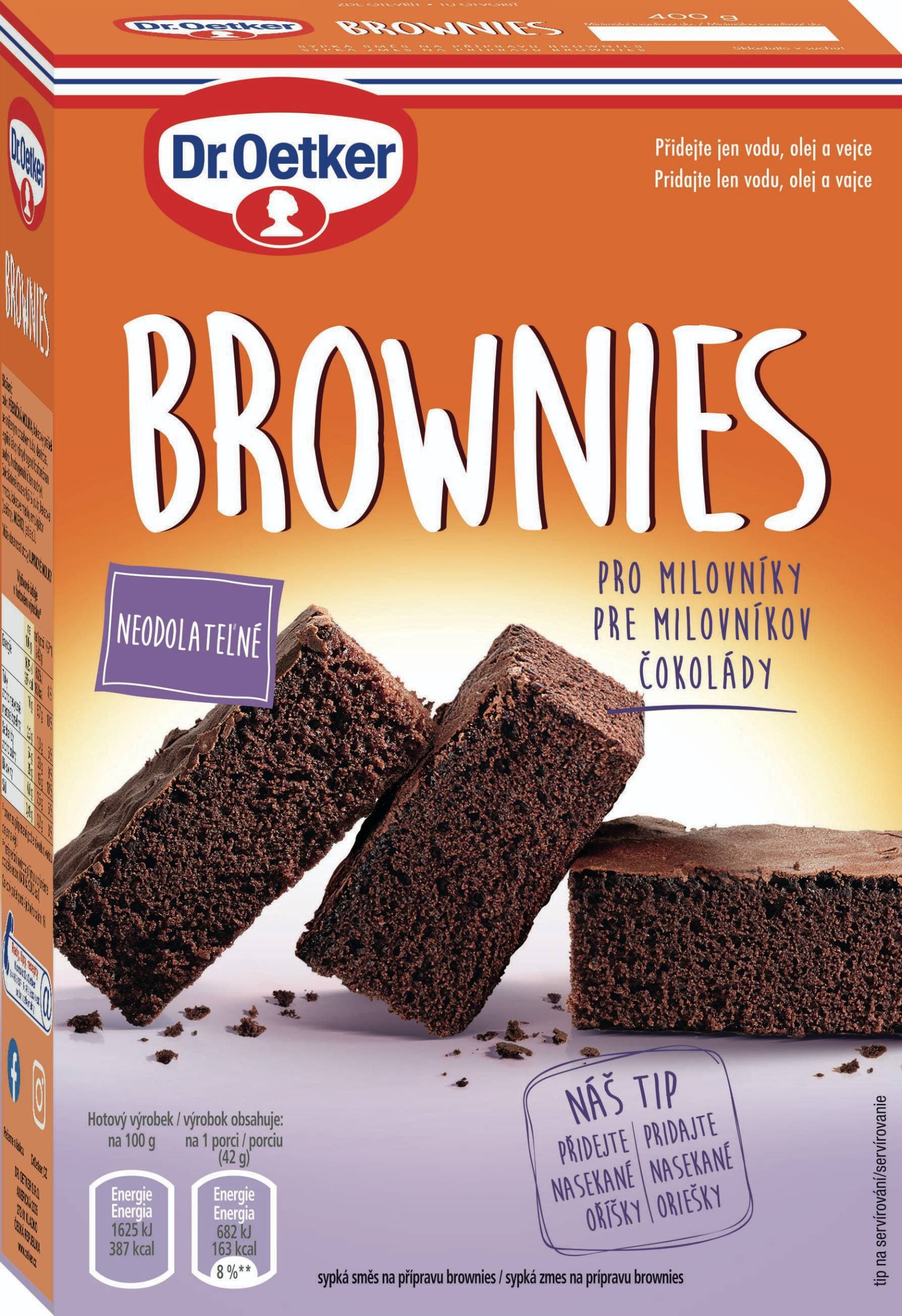 Dr. Oetker Brownies 400 g
