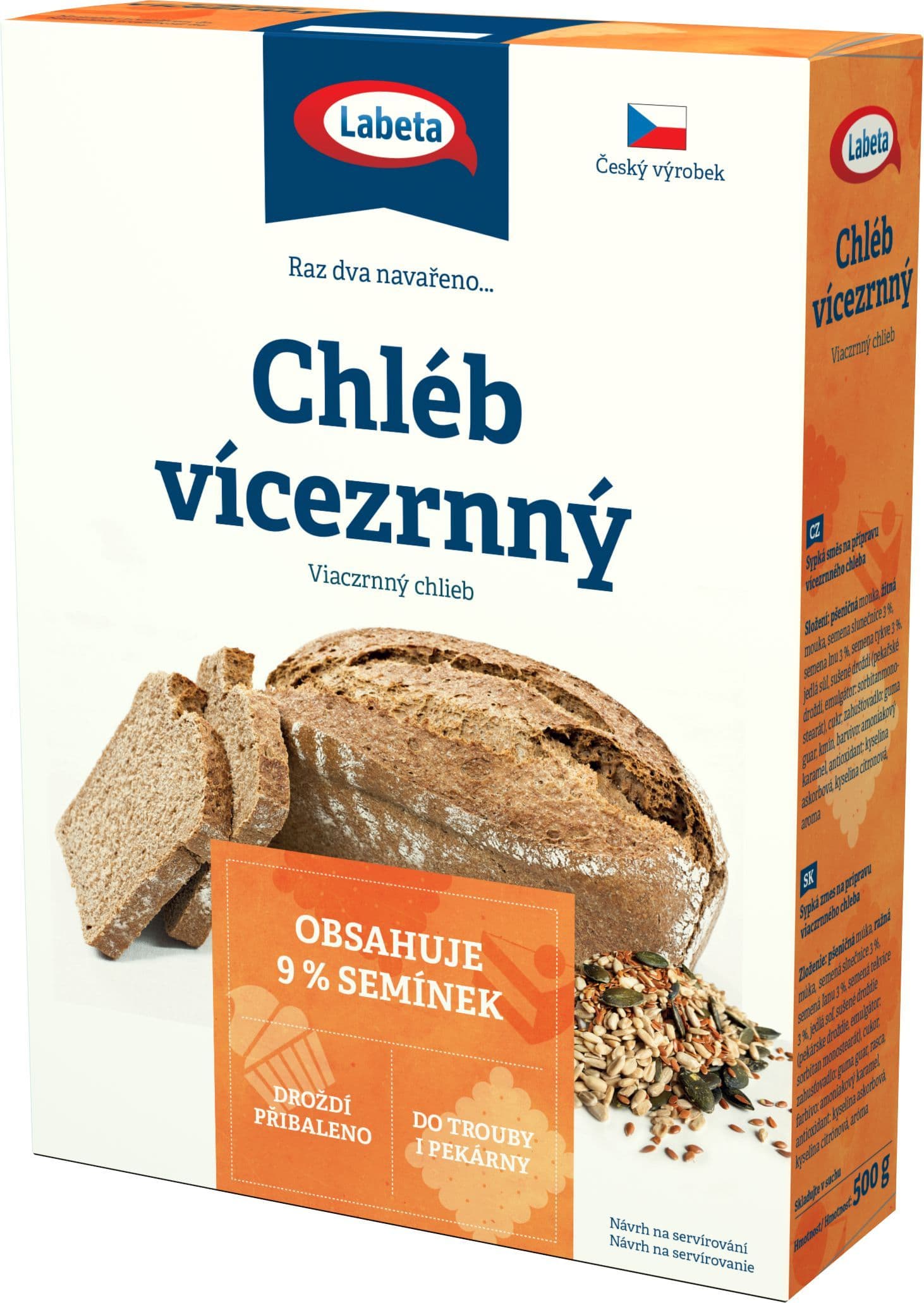 Labeta Vícezrnný chléb sypká směs 500 g