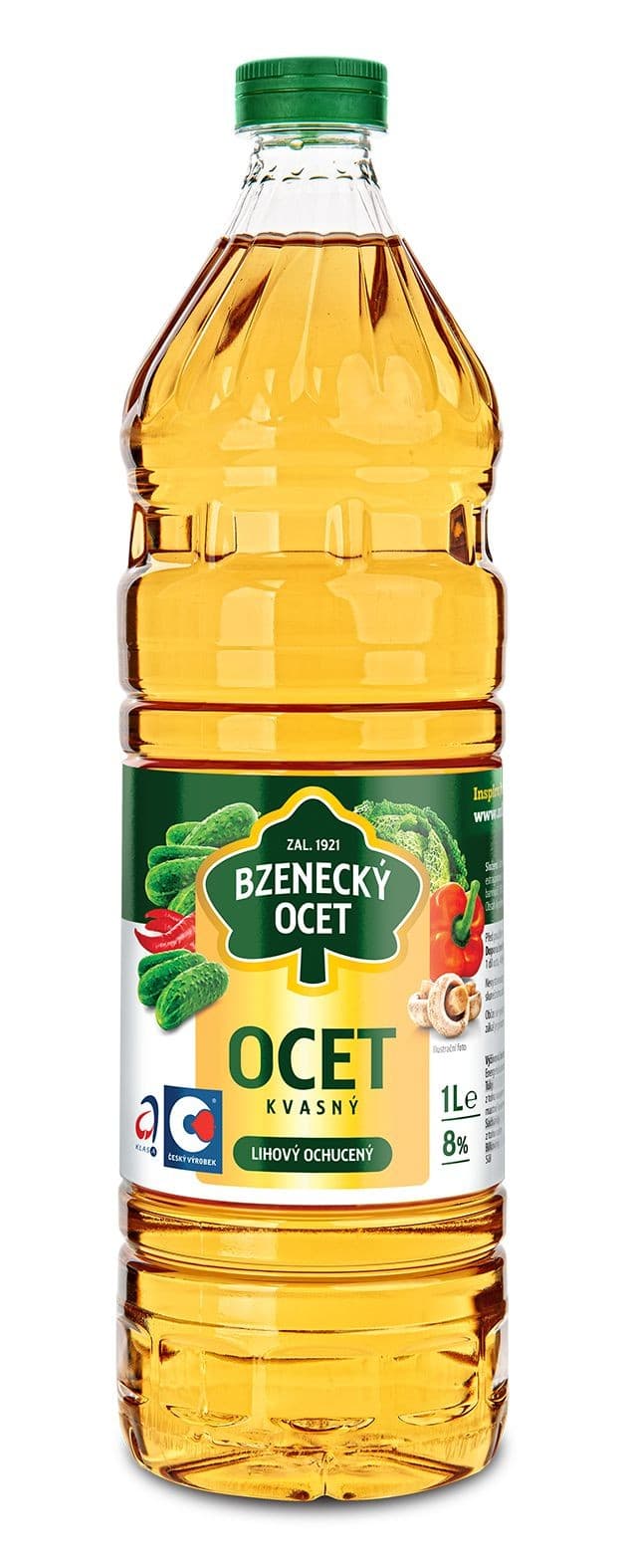 BZENECKÝ OCET KVASNÝ LIHOVÝ 8% 1L