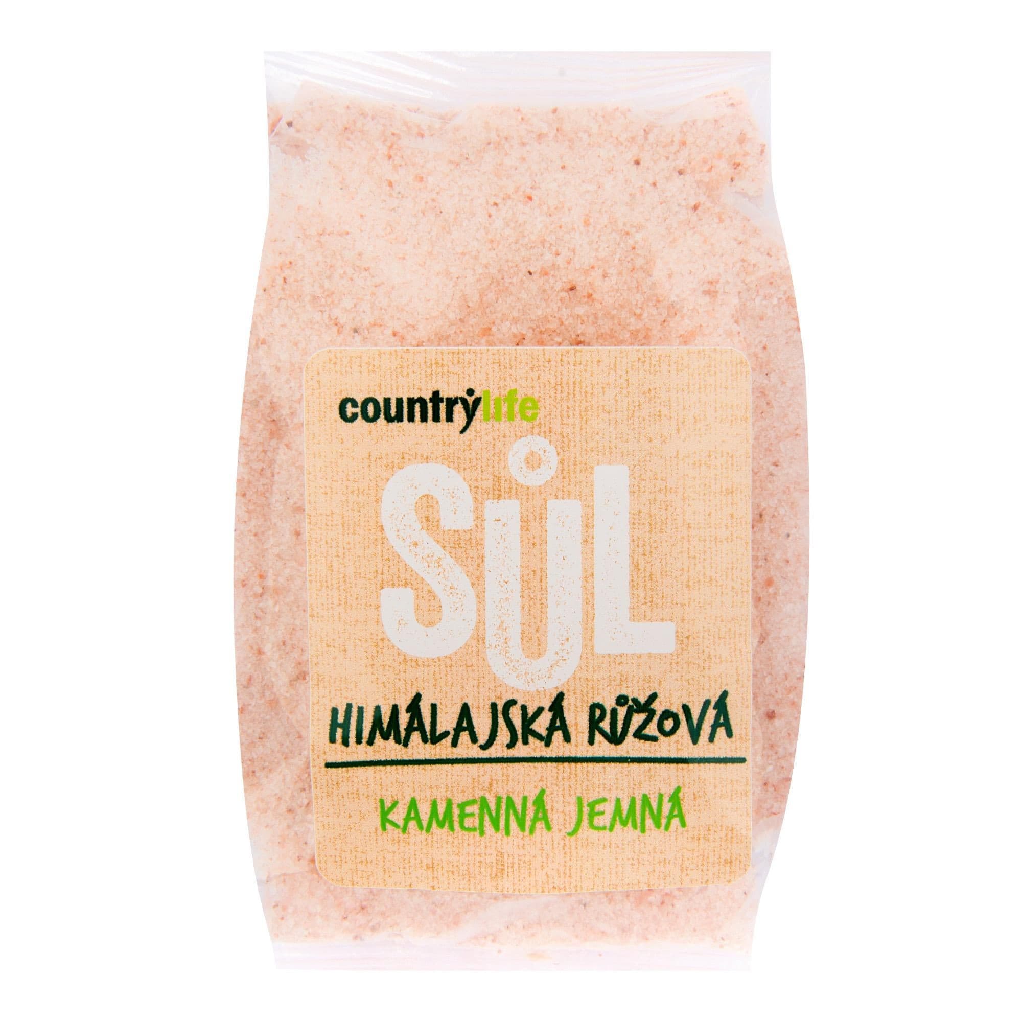 Country life Sůl himálajská růžová jemná 500 g