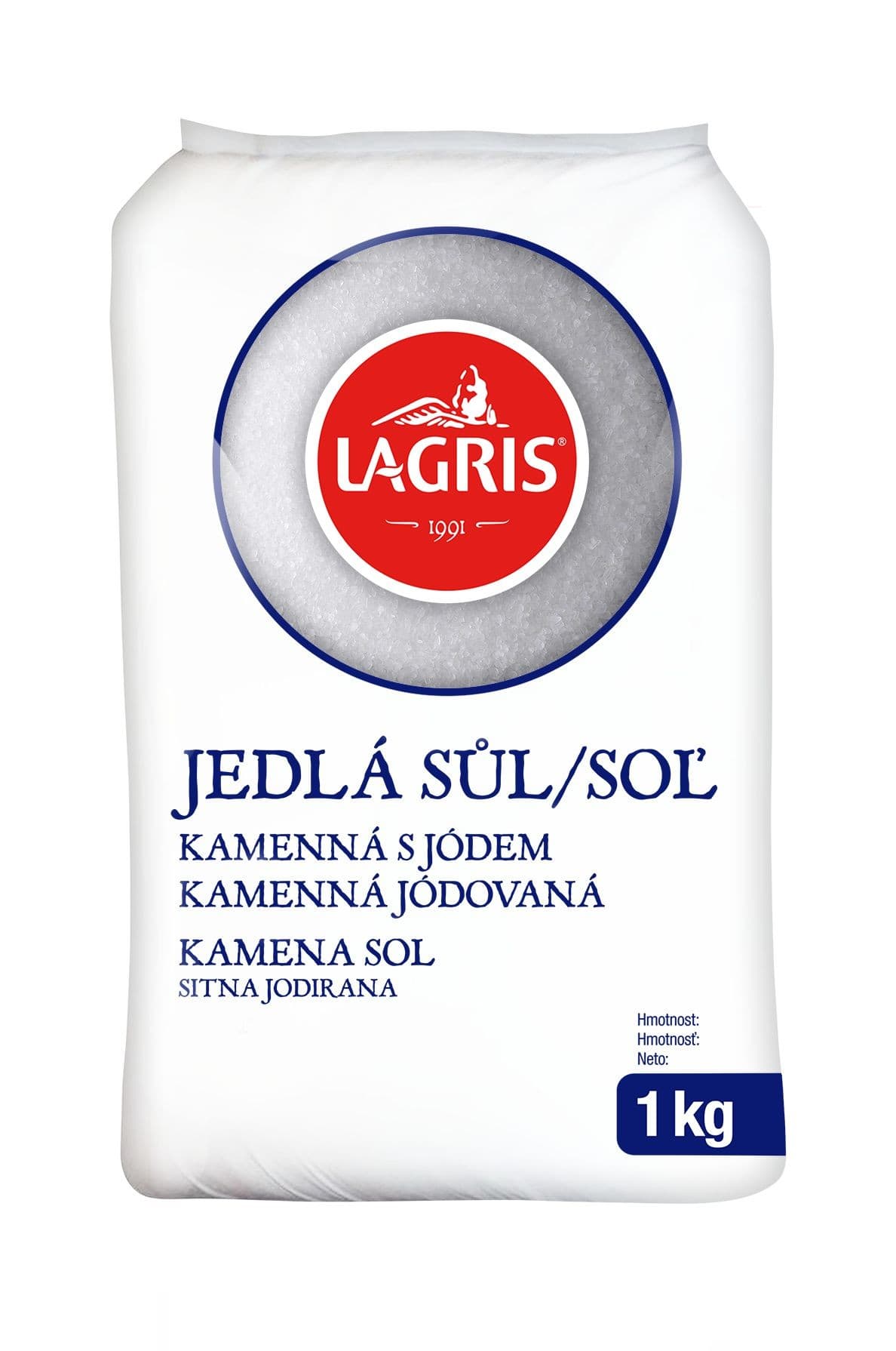 Lagris Sůl kamenná s jódem 1 kg