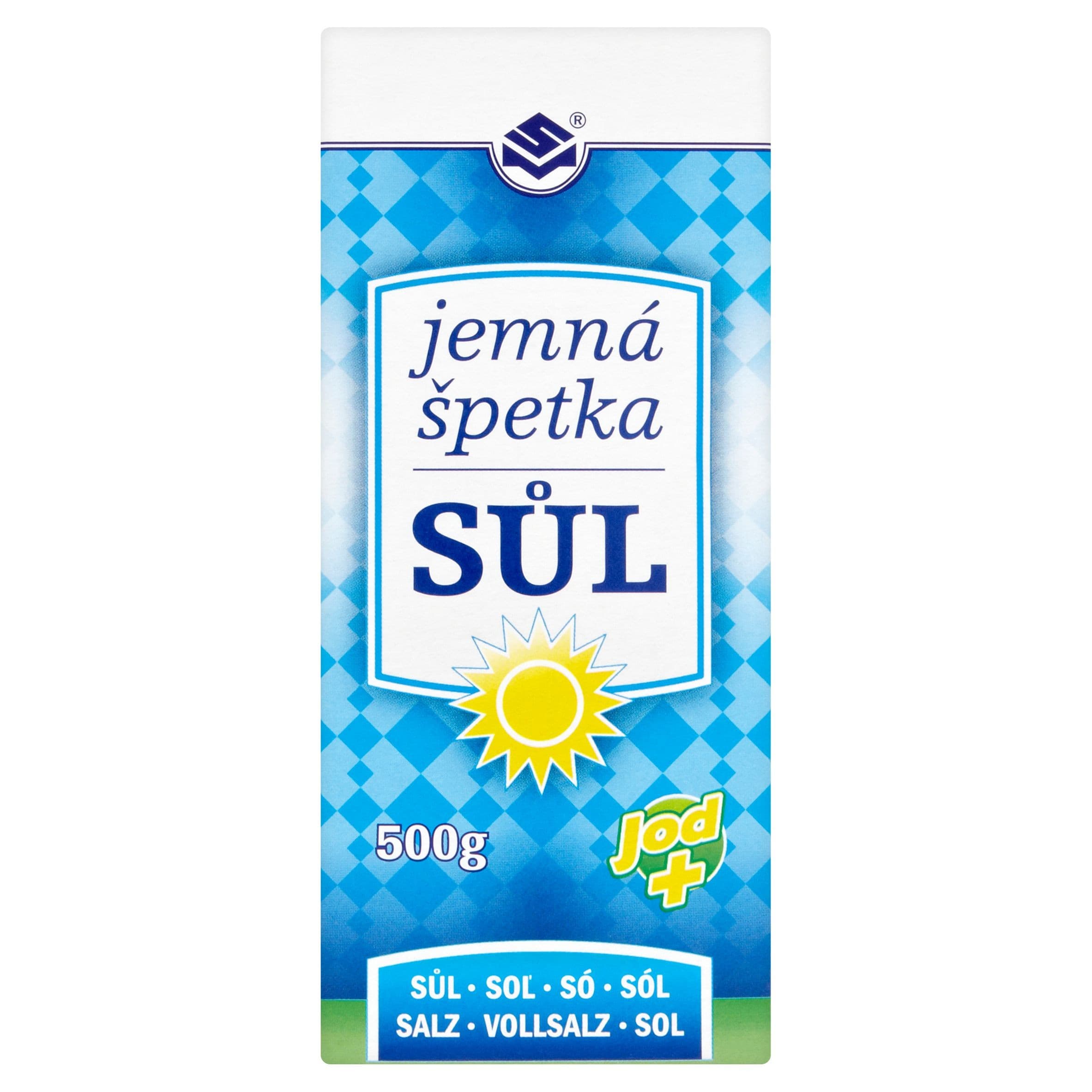 Solné Mlýny Jemná špetka sůl s jodem 500 g