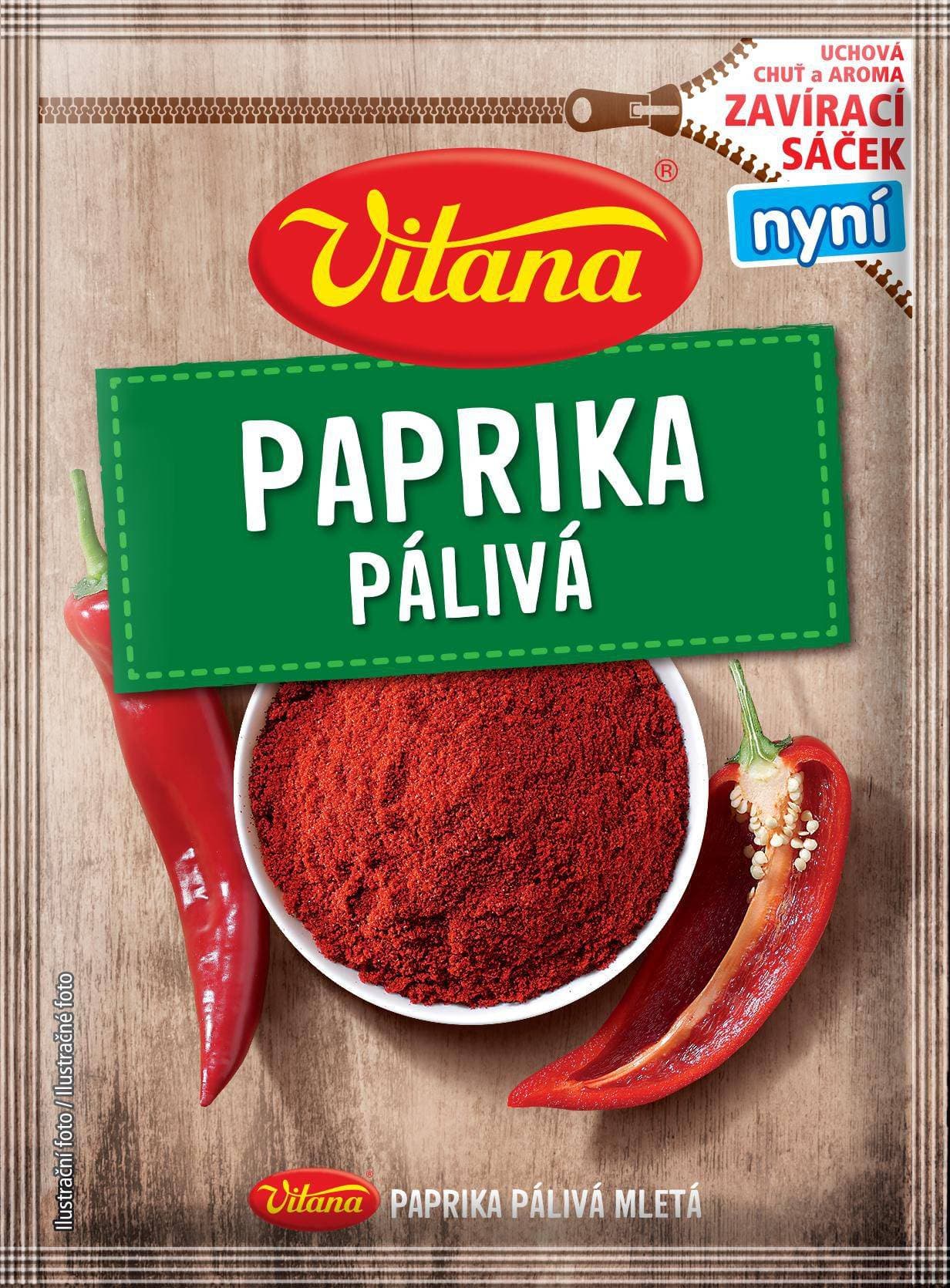Vitana Paprika pálivá mletá 23g