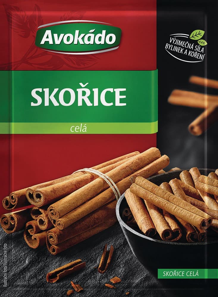 Avo Skořice celá 3ks 14g