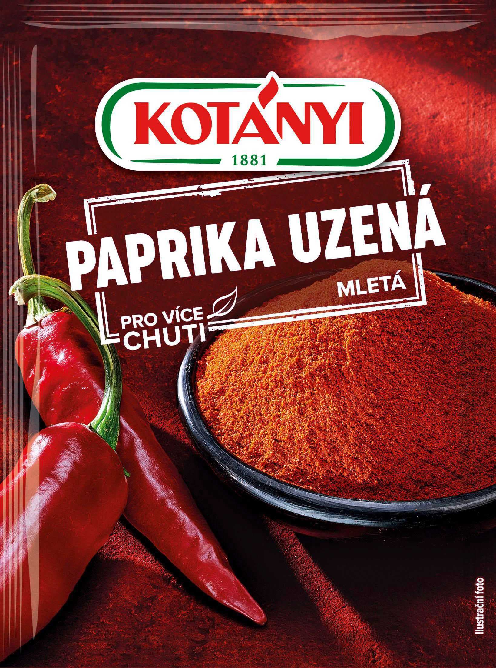 Kotányi Paprika uzená sladká, mletá 25 g