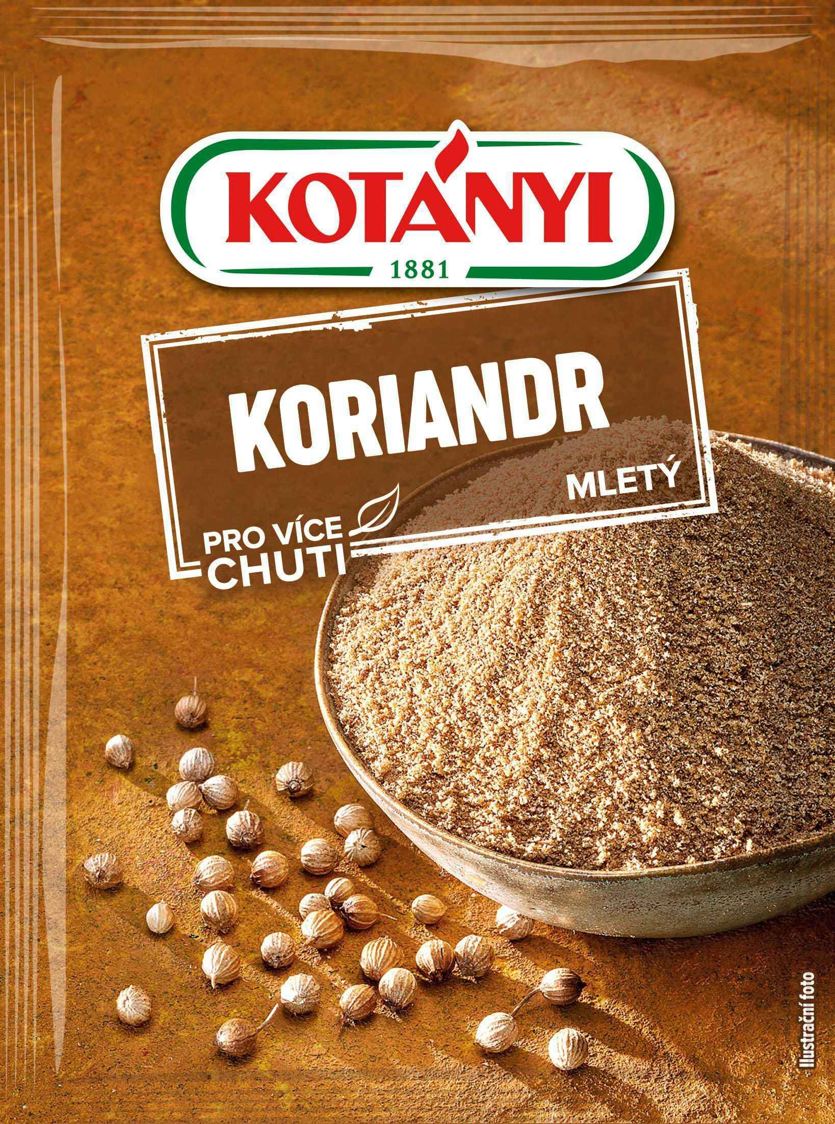 Kotányi Koriandr mletý 30 g