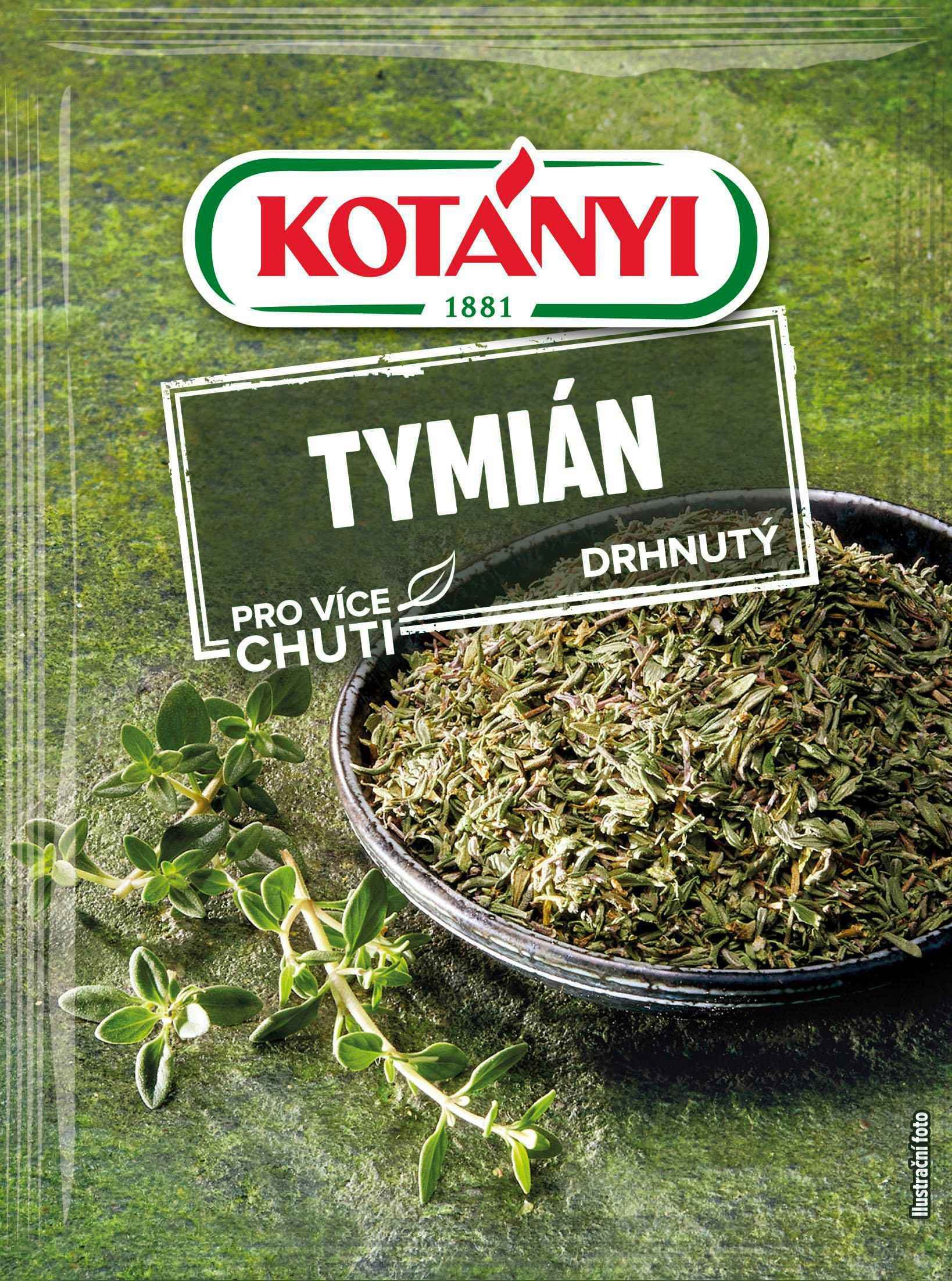 Kotányi Tymián drhnutý 14 g
