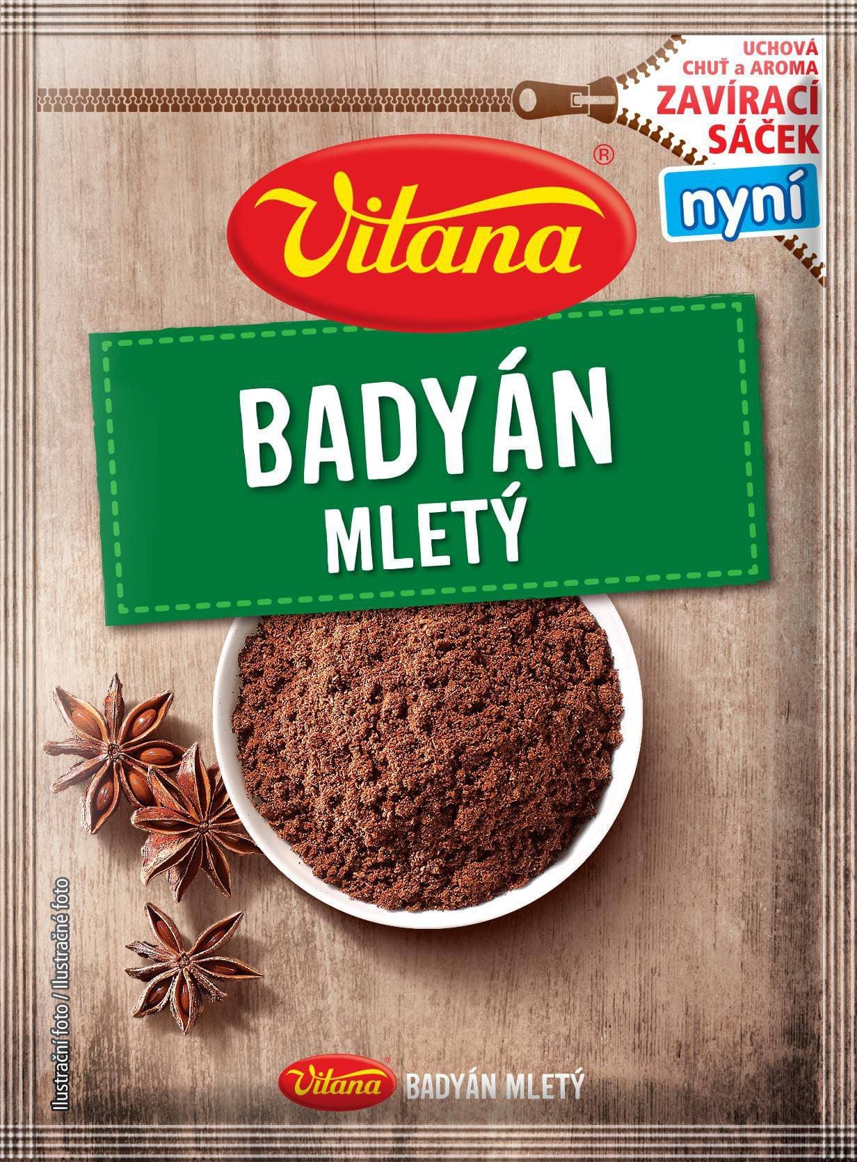 Vitana Badyán mletý 13g