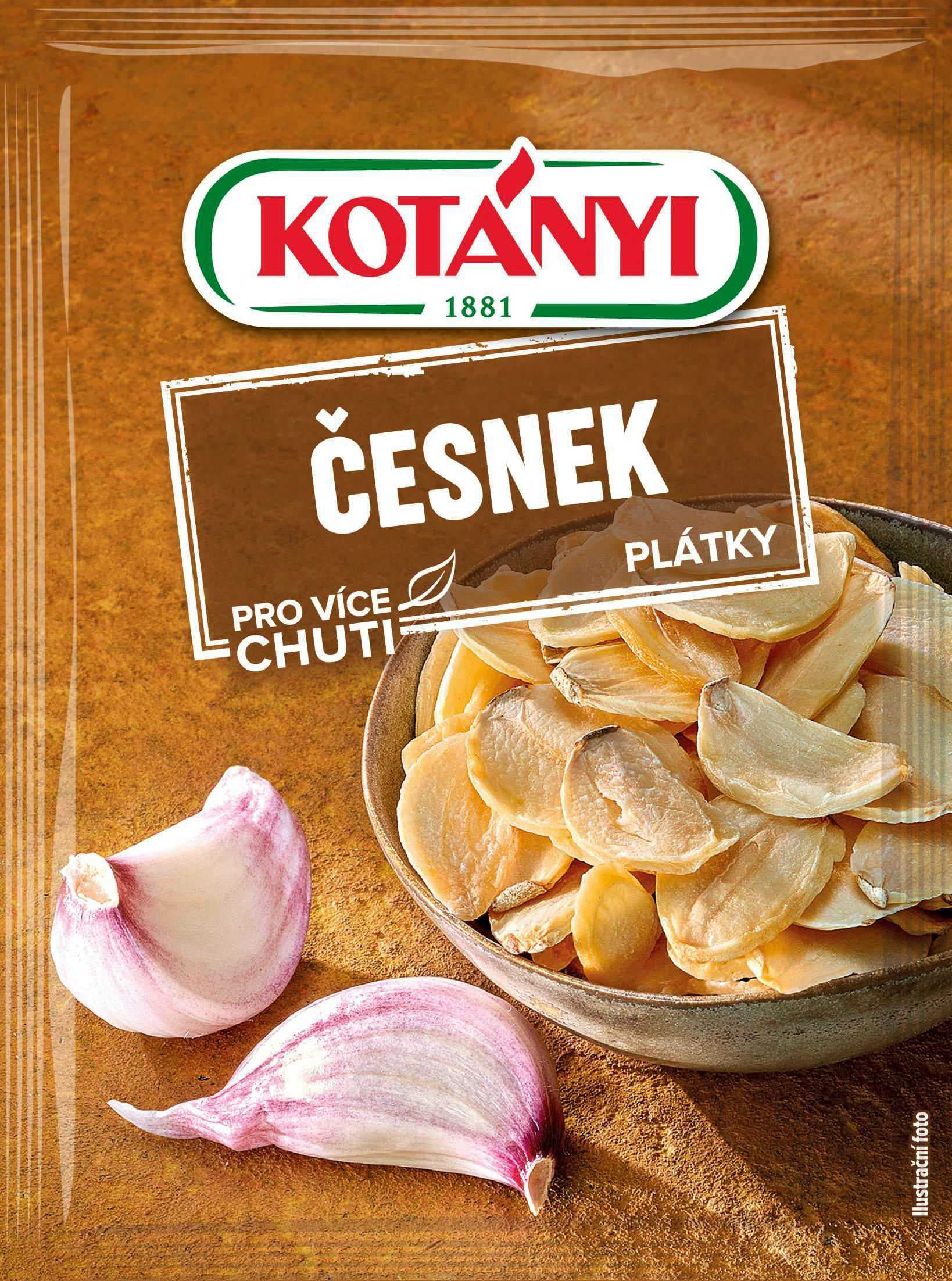 Kotányi Česnek plátky 15 g