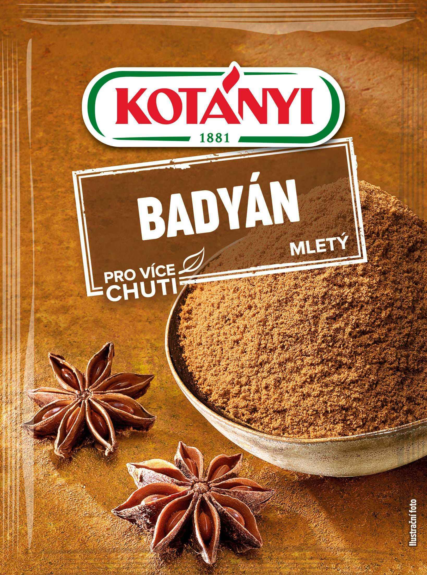 Kotányi Badyán mletý 15 g