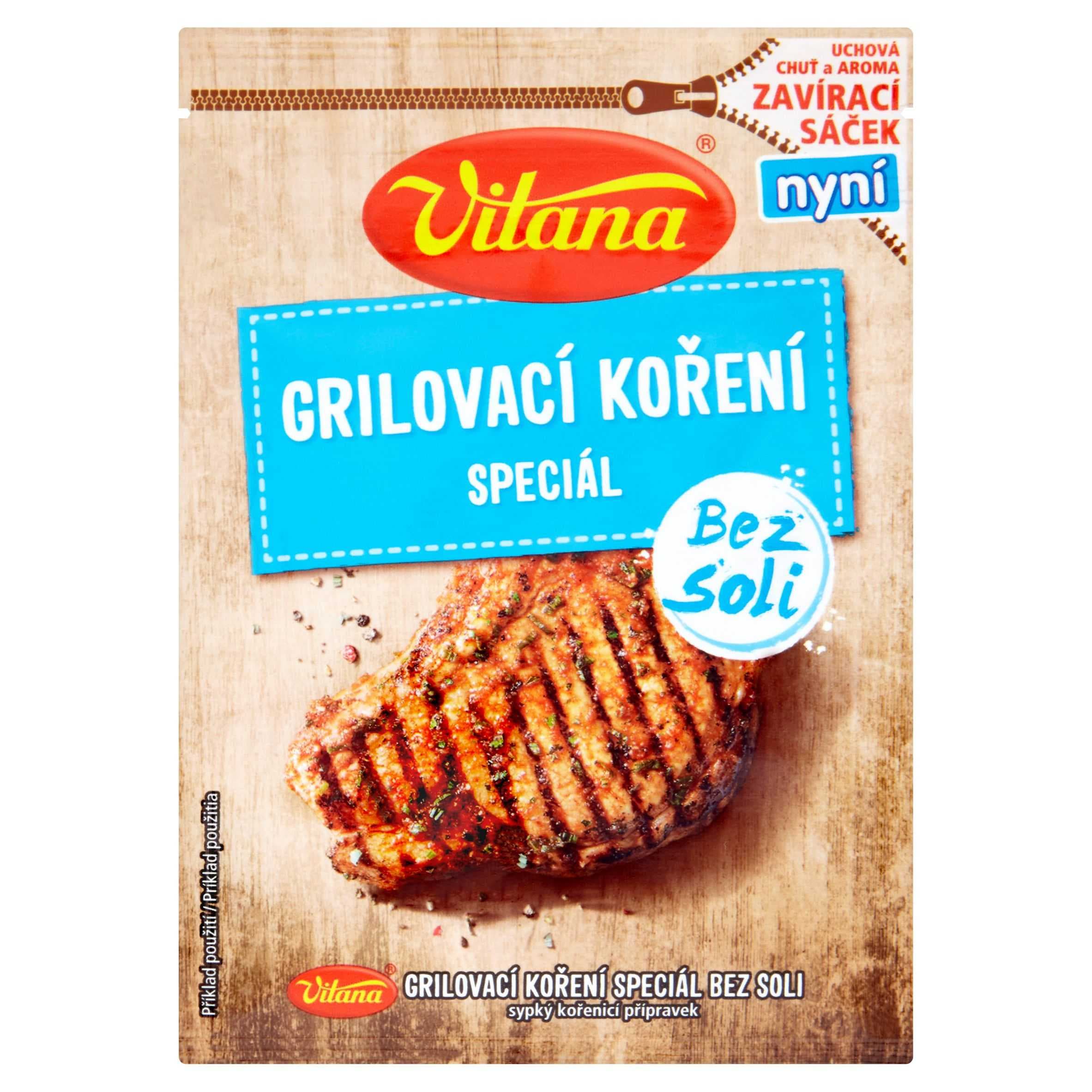 Vitana Grilovací koření speciál bez soli 18 g