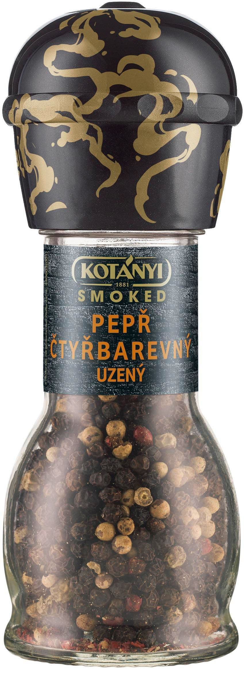 Kotányi Mlýnek Pepř čtyřbarevný uzený 42g