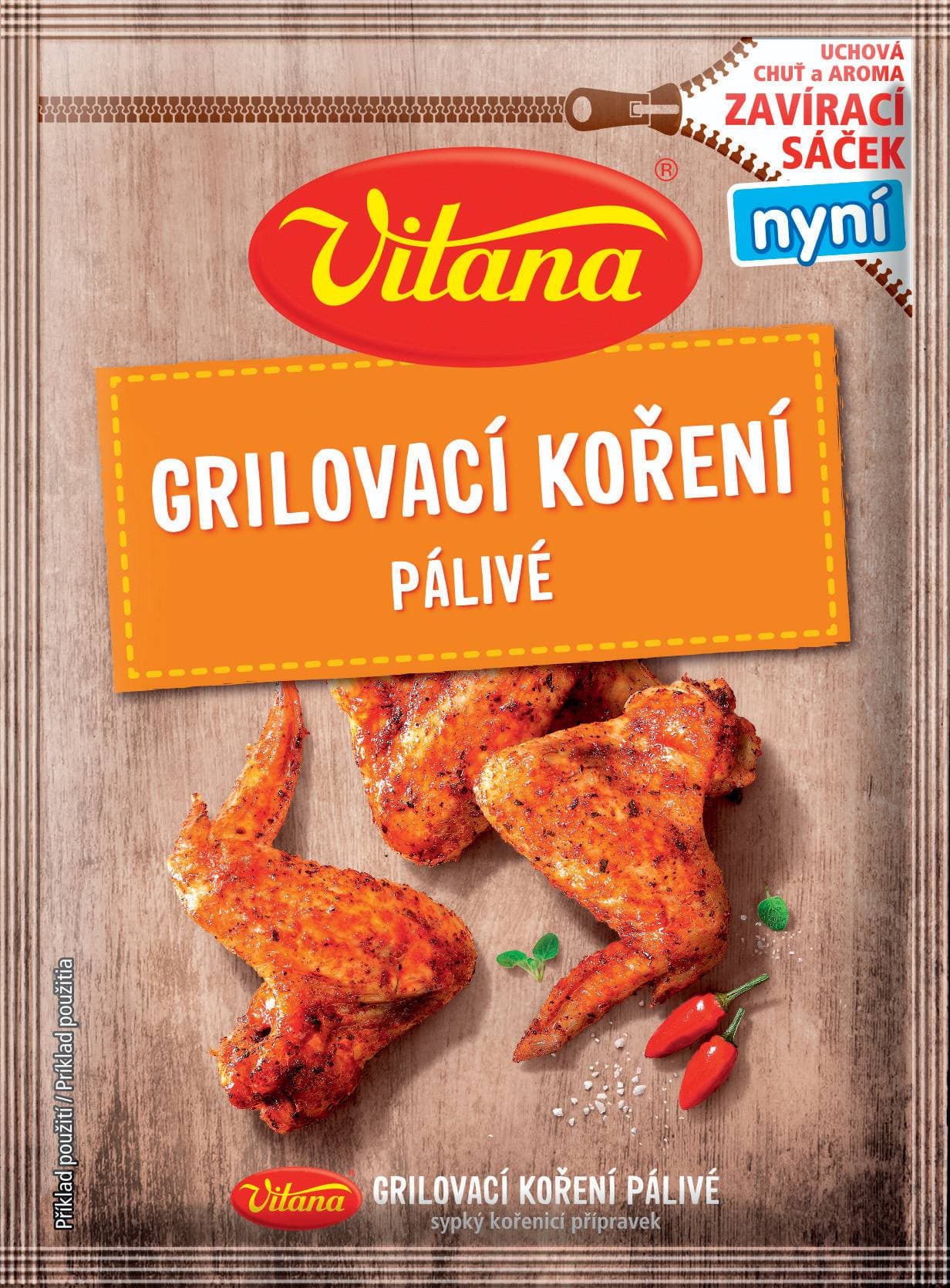 Vitana Grilovací koření pálivé 23g
