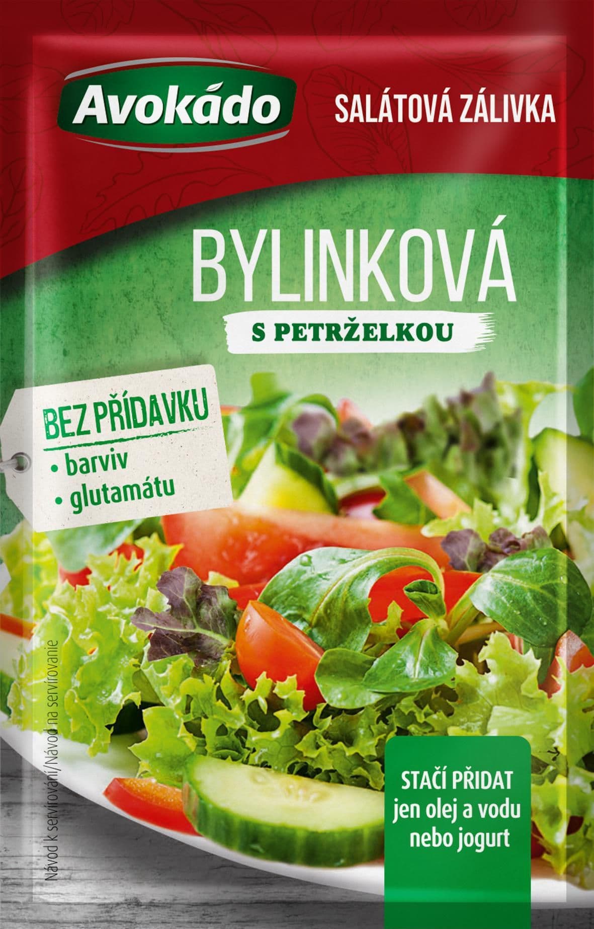 Avokádo Salátová zálivka bylinková s petrželkou 8g