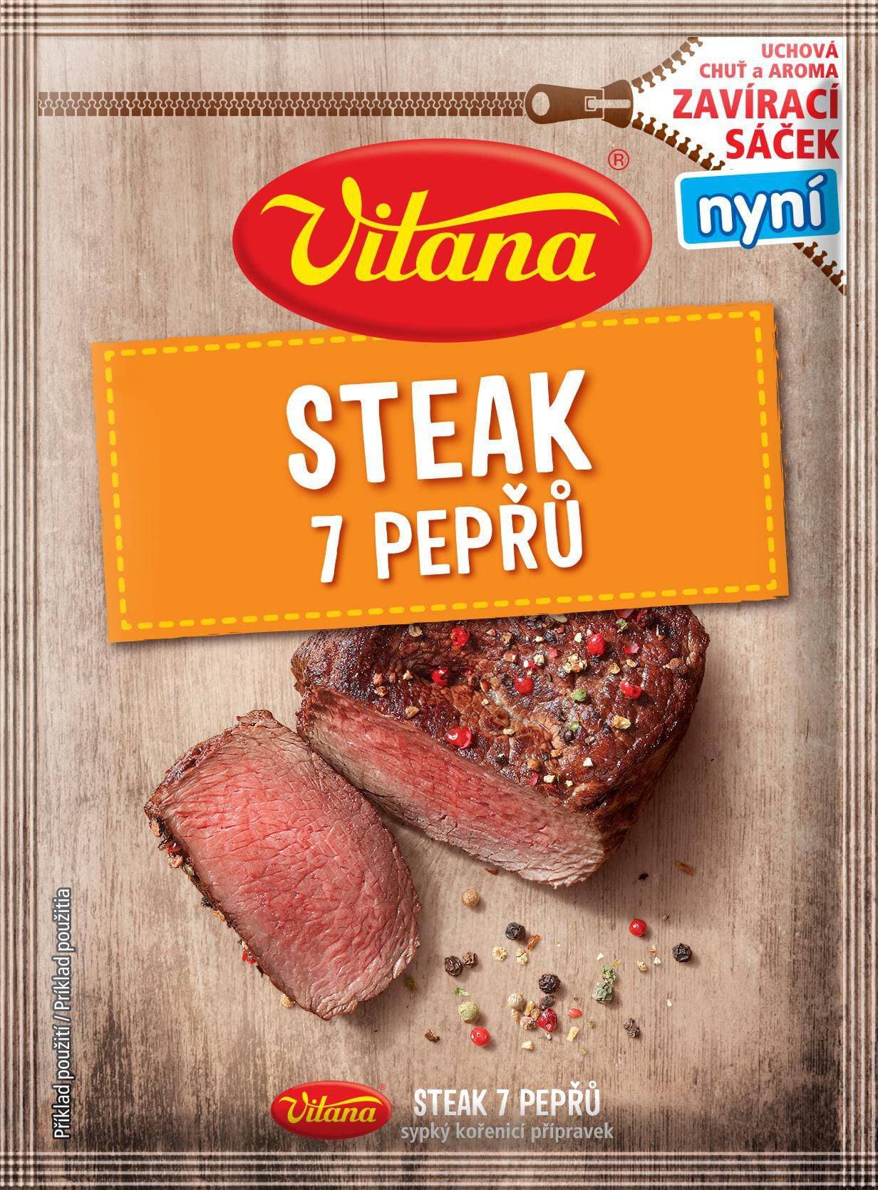 Vitana Steak 7 pepřů 23g