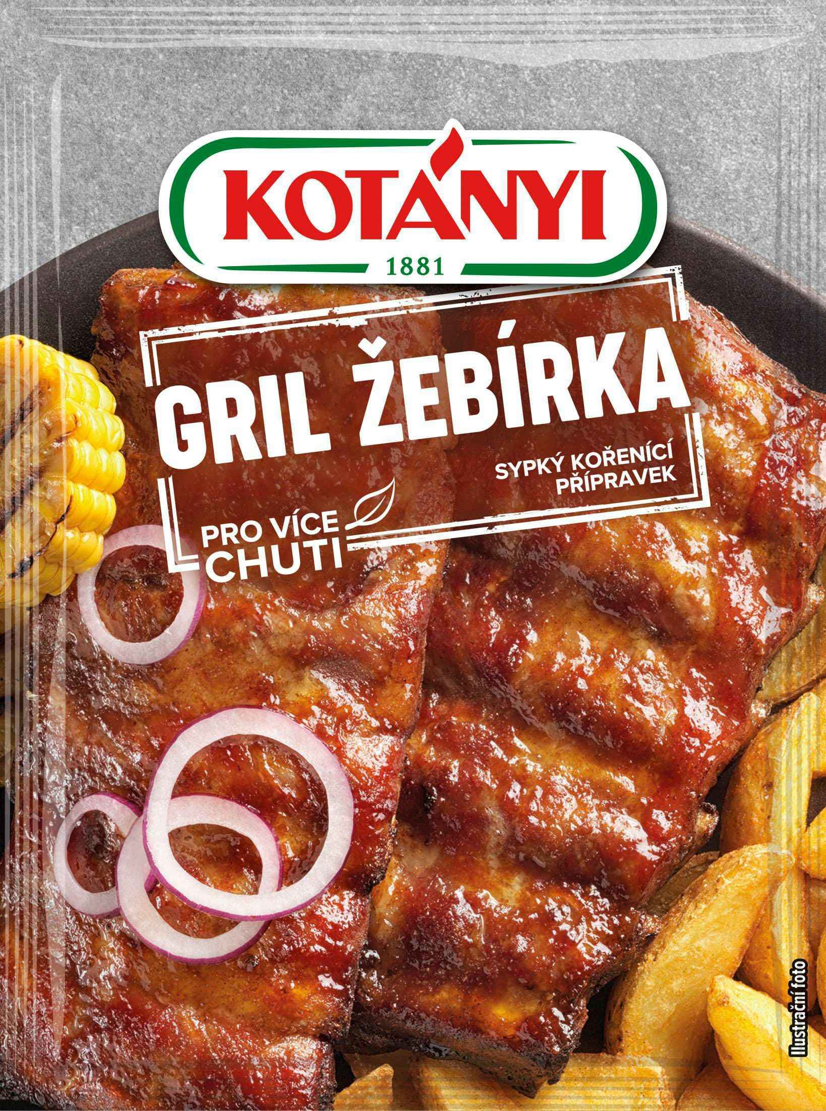 Kotányi Gril žebírka 40 g