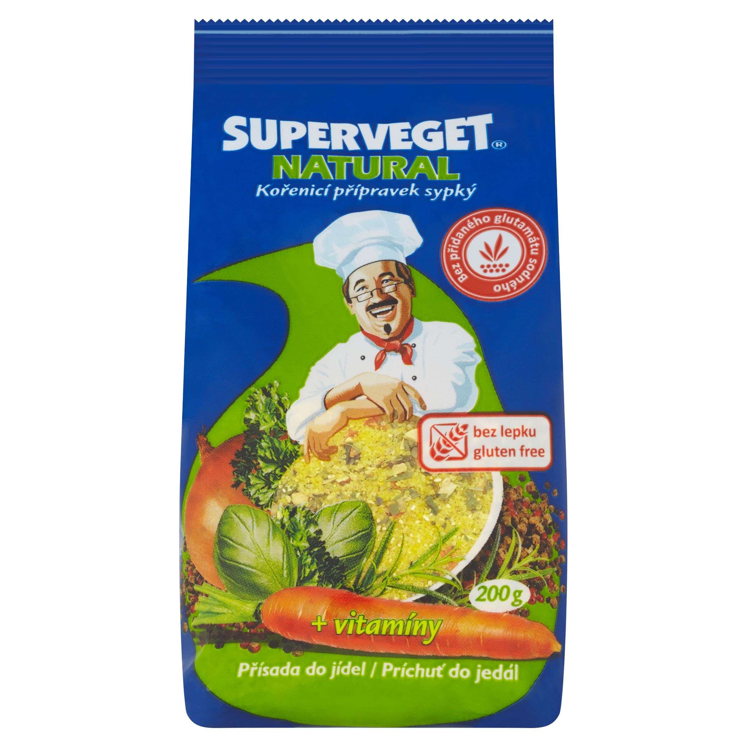 Superveget Natural kořenicí přípravek sypký 200 g