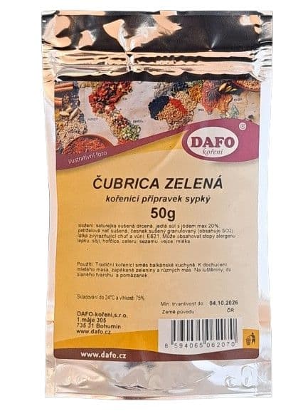 Dafo Čubrica zelená 50g
