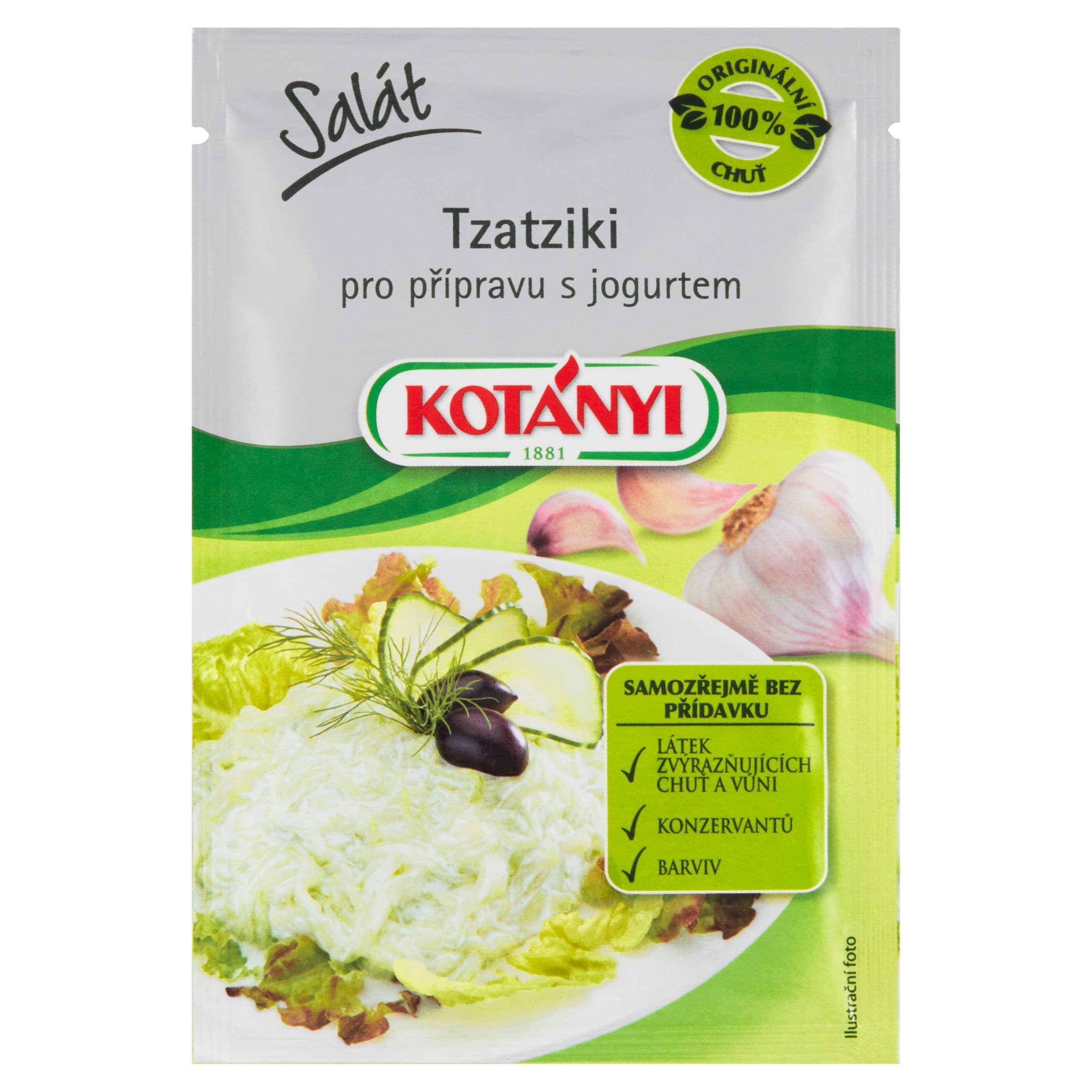 Kotányi Salát Tzatziki pro přípravu s jogurtem 13 g