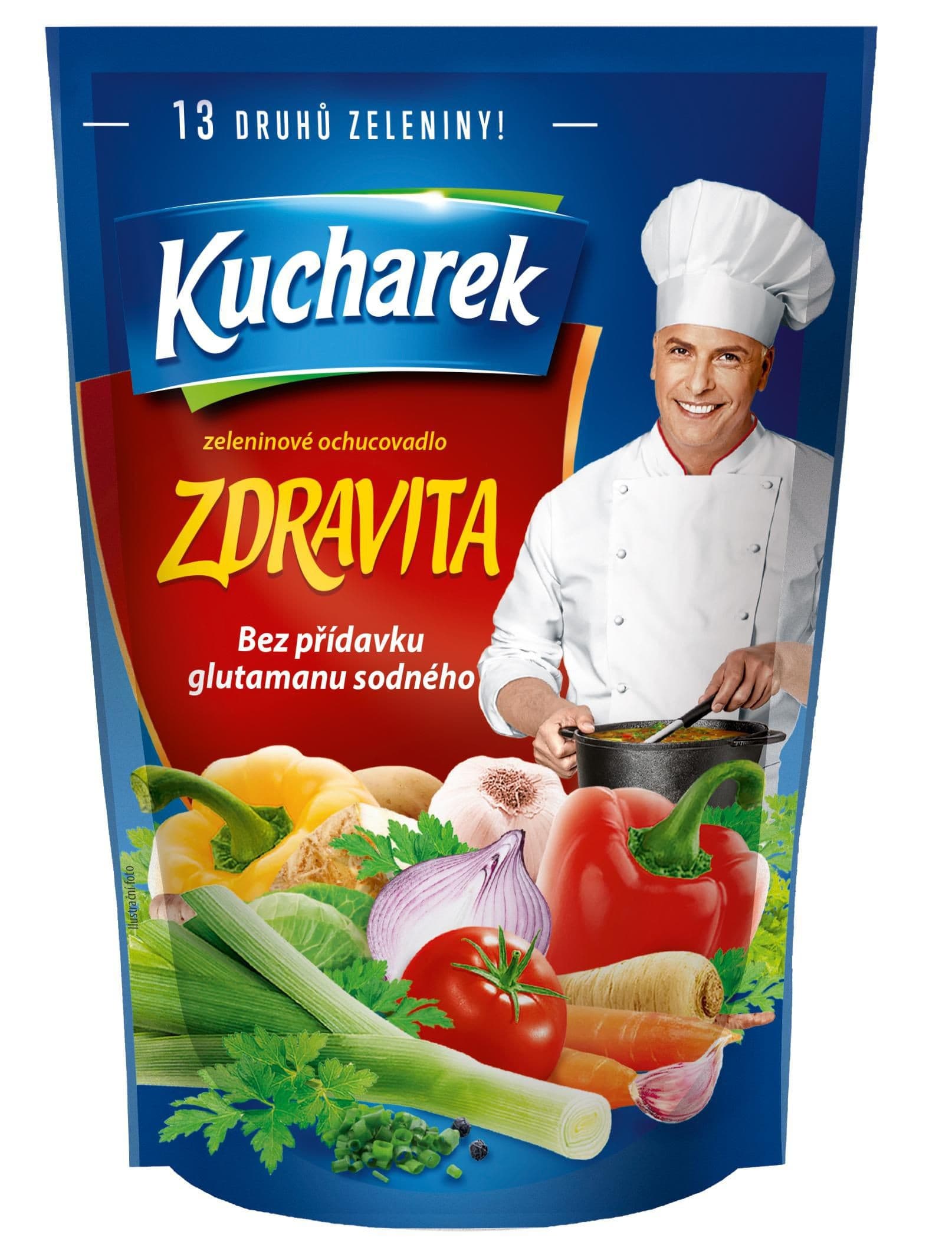 Kucharek Zdravita zeleninové ochucovadlo 200 g