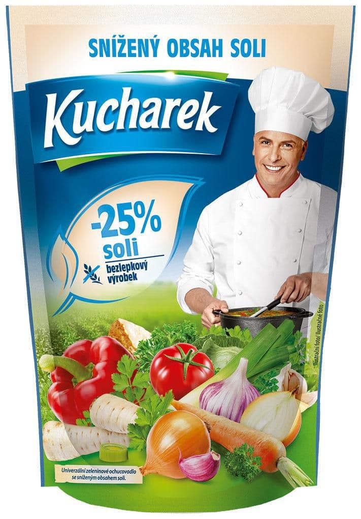Kucharek -25% soli 150g