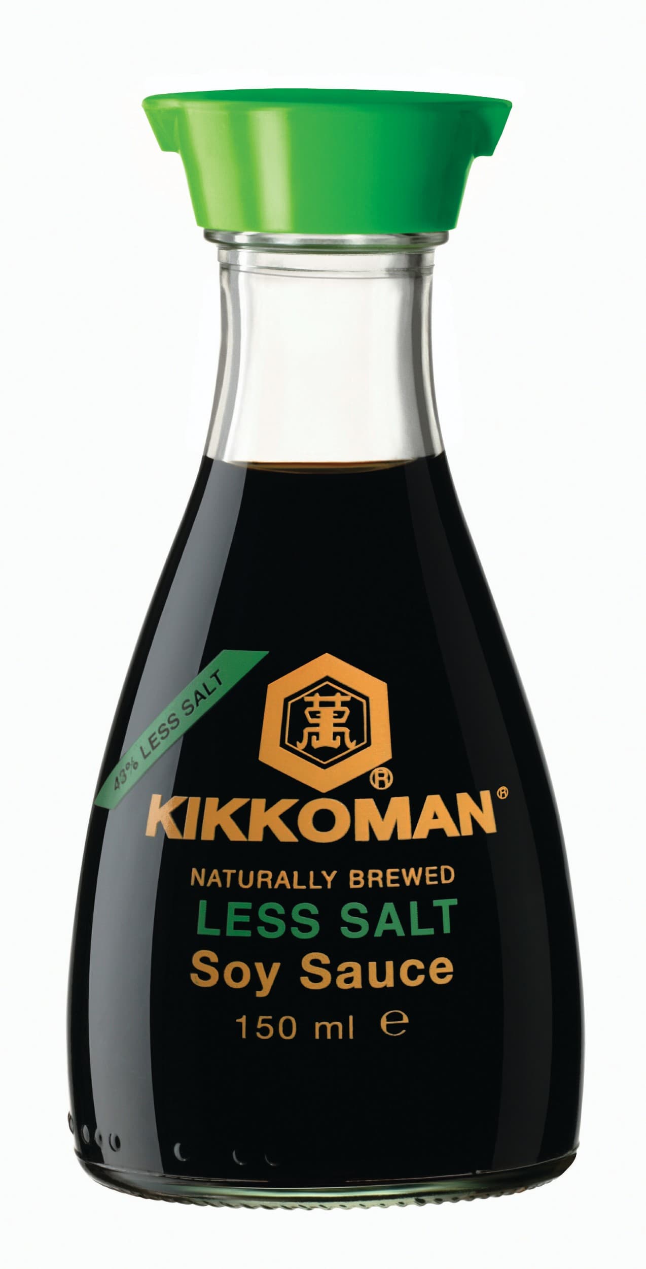 Kikkoman Sójová omáčka se sníženým obsahem soli s dávkovačem 150 ml