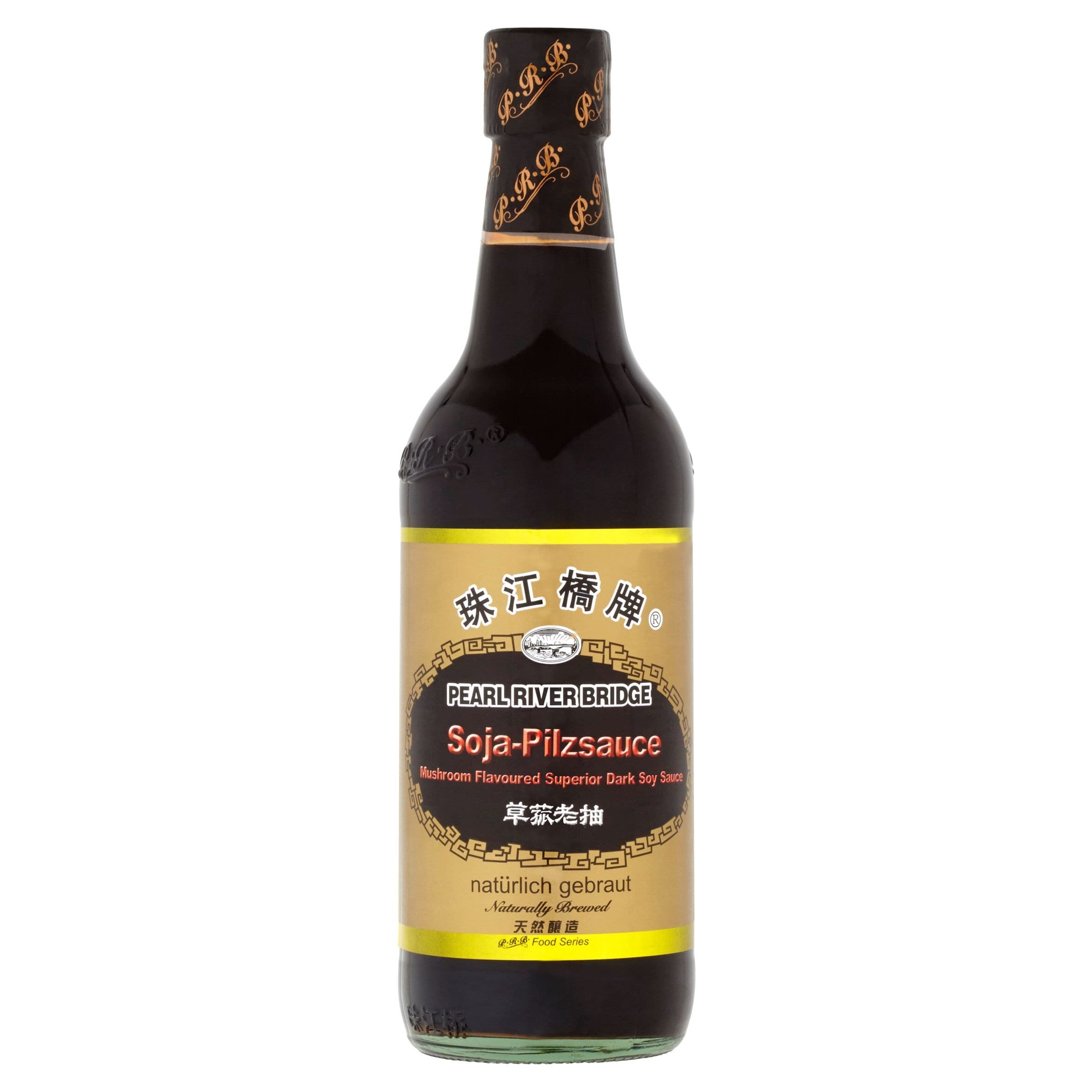 Pearl River Bridge Fermentovaná sójová omáčka s houbami 500 ml