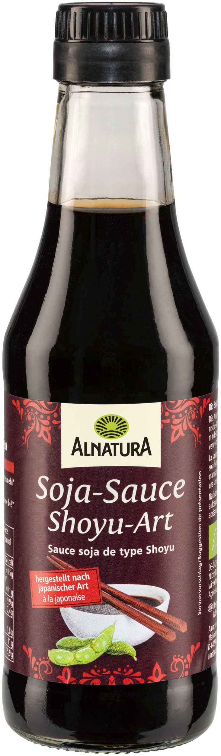 Alnatura Bio sójová omáčka Shoyu 250 ml