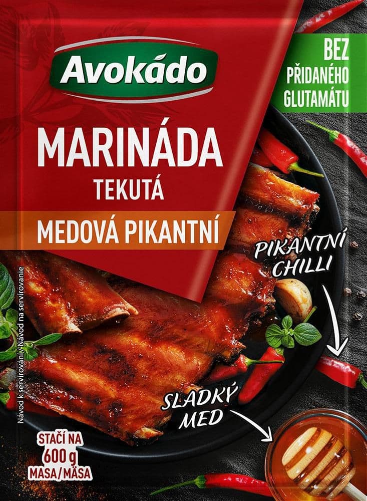 Avokádo Marináda Medová pikantní 70 ml
