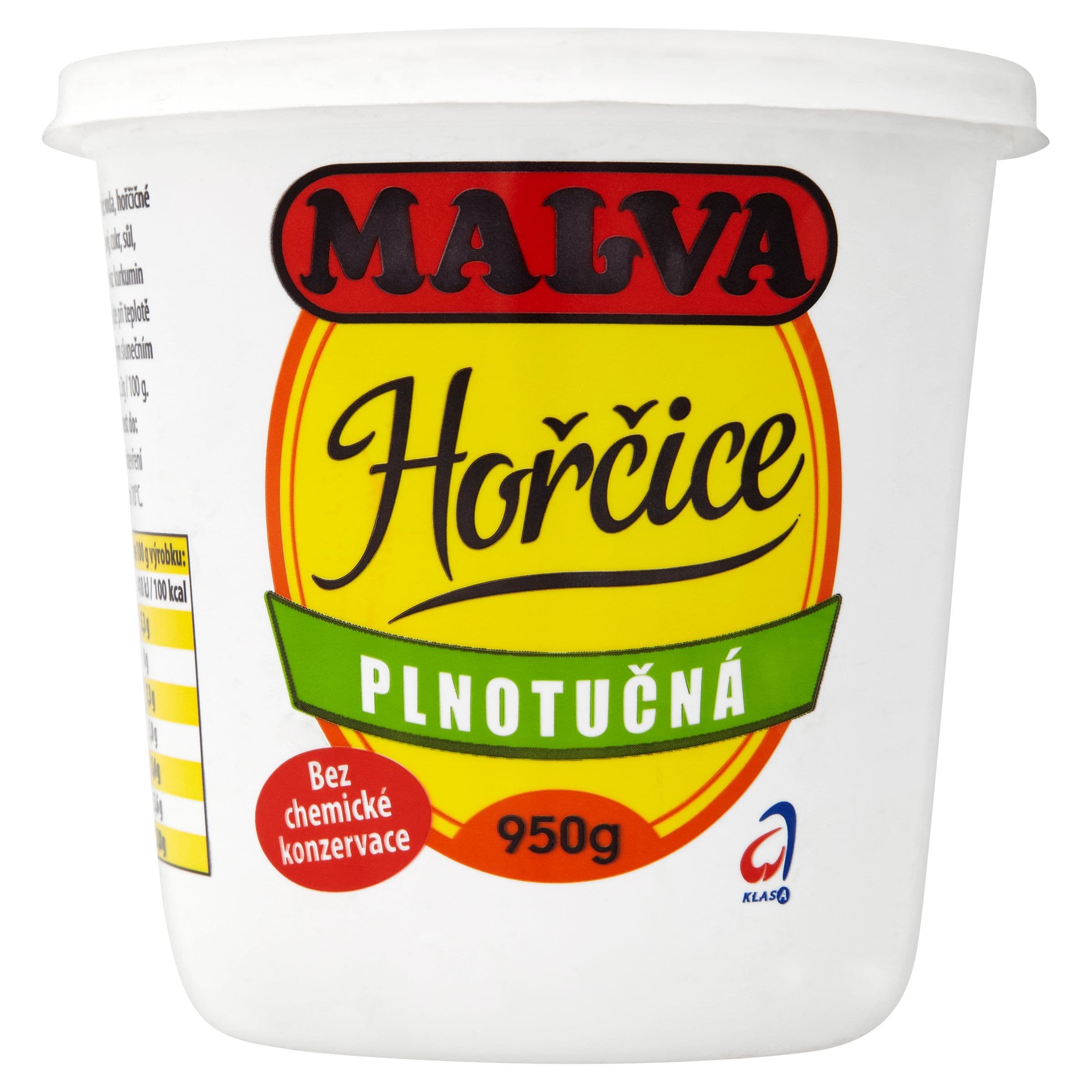 Malva Hořčice plnotučná 950g