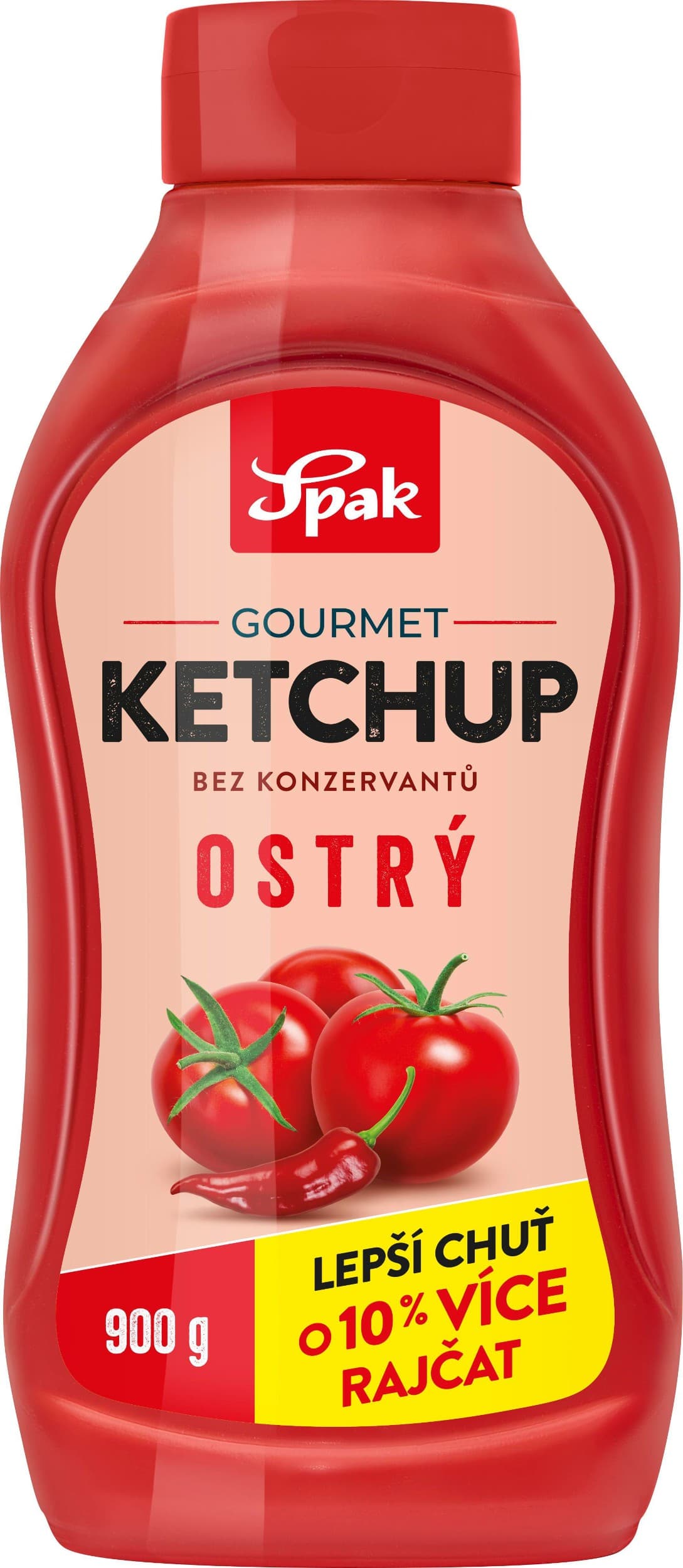 Spak Gourmet Ketchup ostrý 900 g