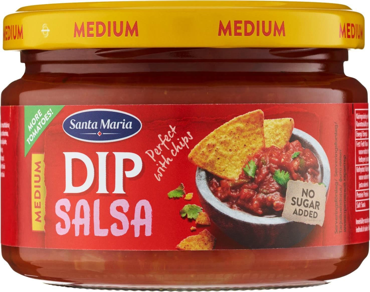 Santa Maria Dip Salsa Medium 250 g